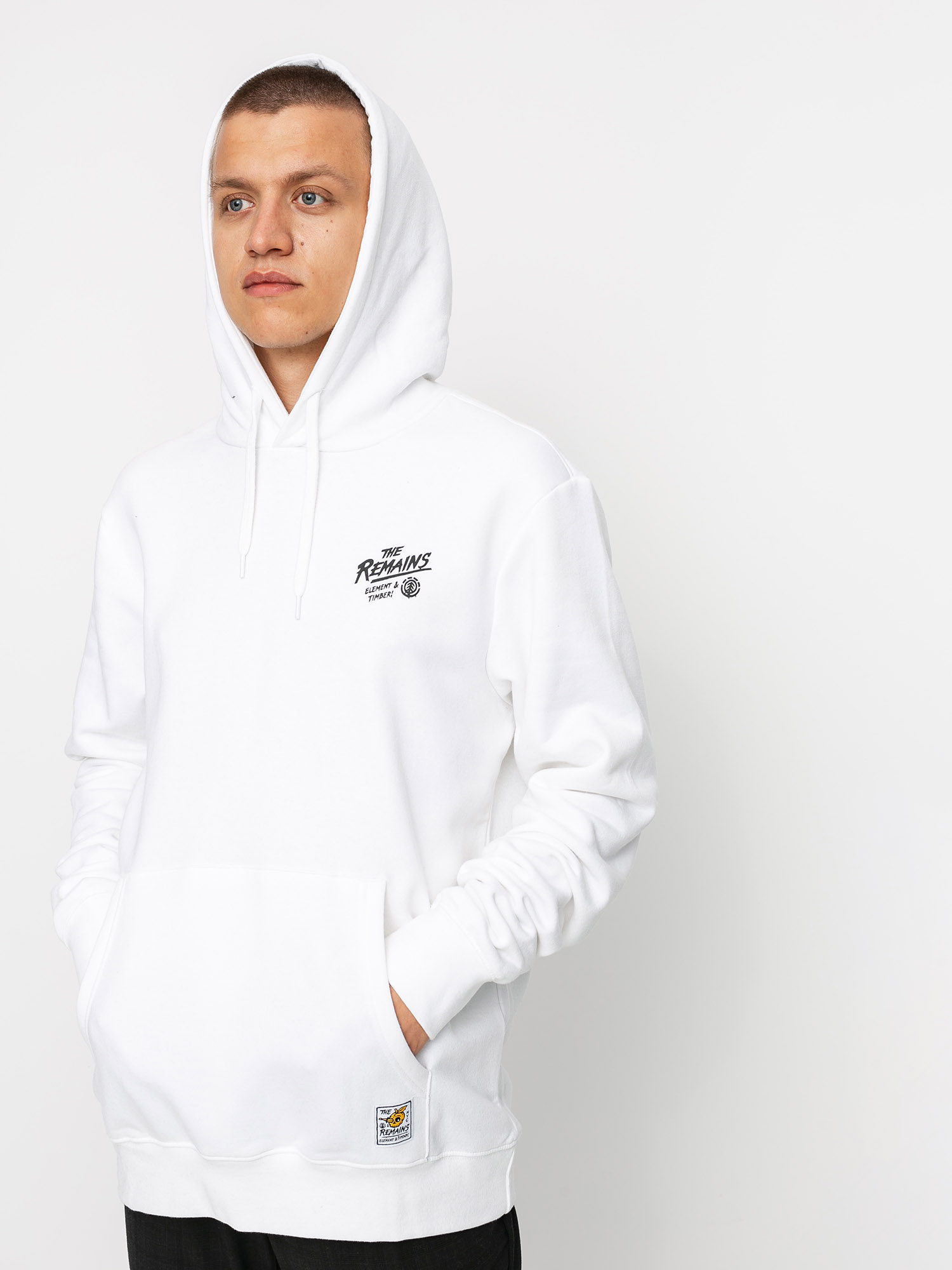 Bluza z kapturem Element Liberty HD (optic white)