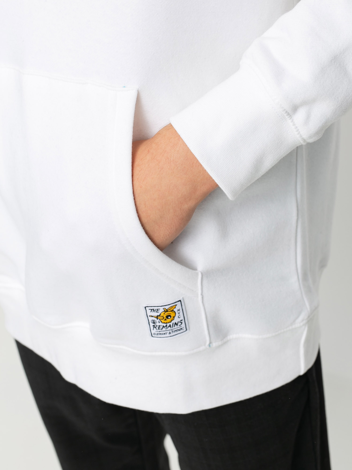 Bluza z kapturem Element Liberty HD (optic white)