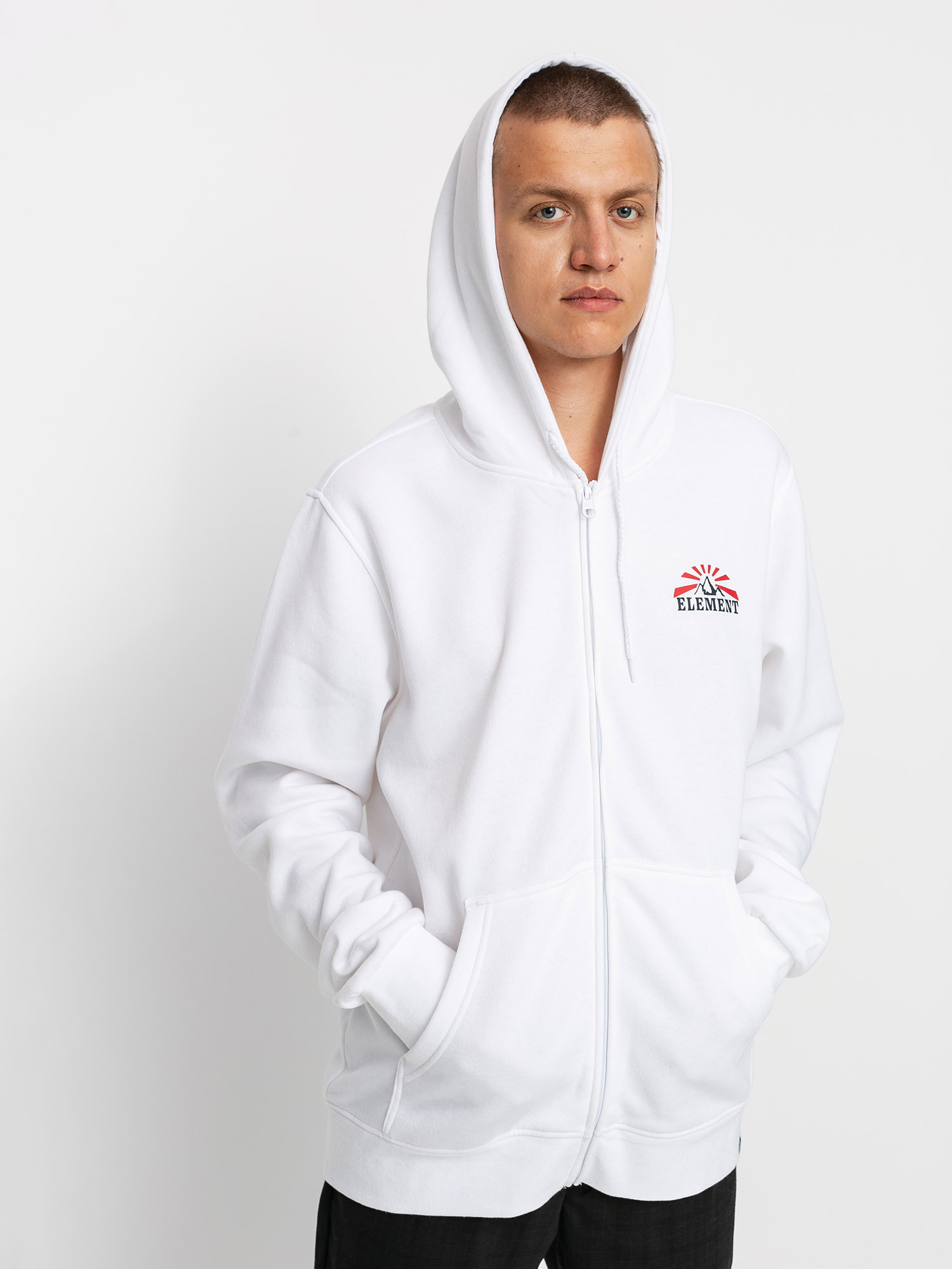 Bluza z kapturem Element Medwell ZHD (optic white)