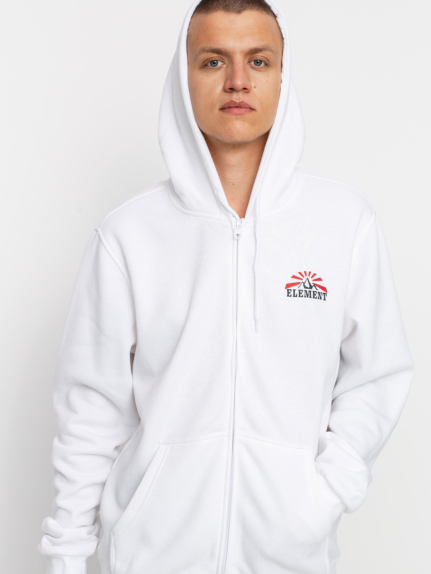 Bluza z kapturem Element Medwell ZHD (optic white)