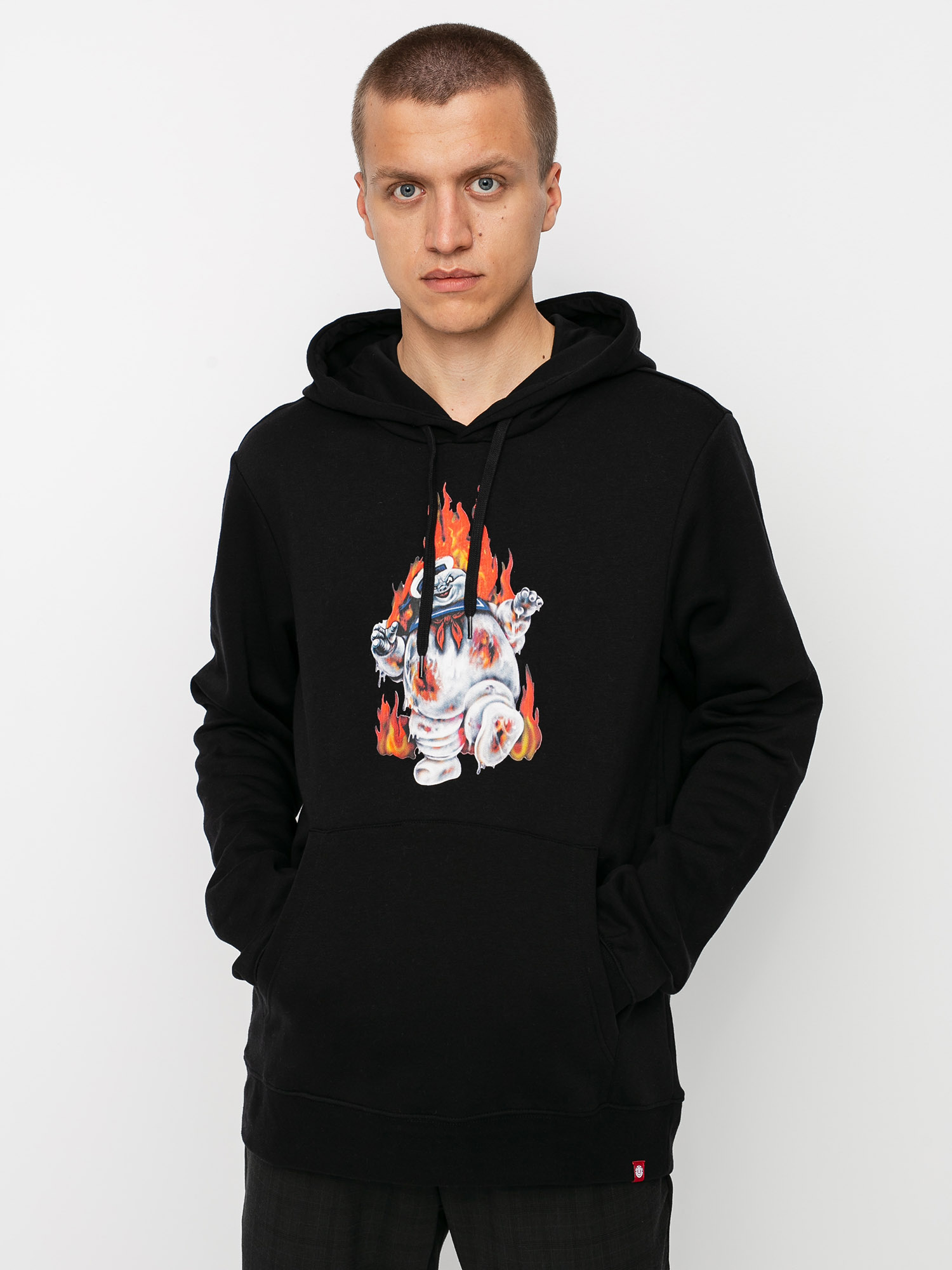 Bluza z kapturem Element Inferno HD (flint black)