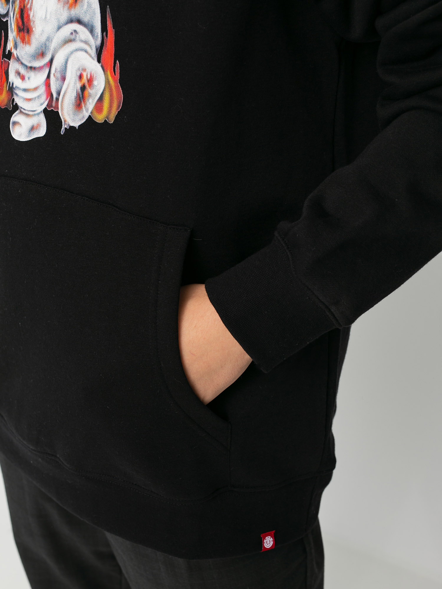 Bluza z kapturem Element Inferno HD (flint black)