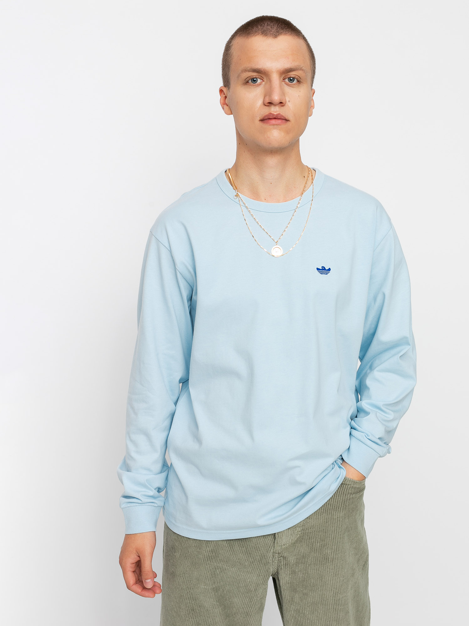 Longsleeve adidas H Shmoo (iceblu/royblu)