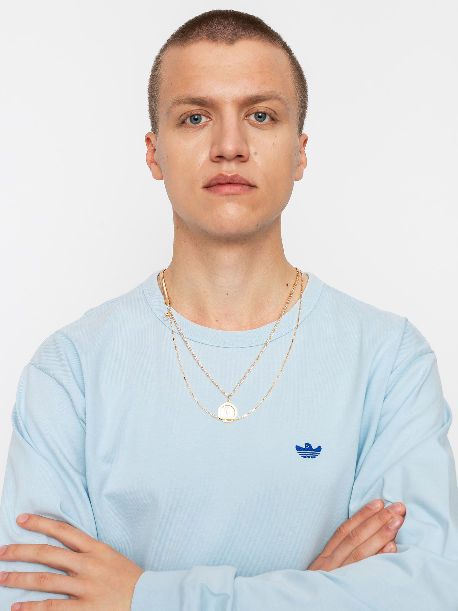 Longsleeve adidas H Shmoo (iceblu/royblu)