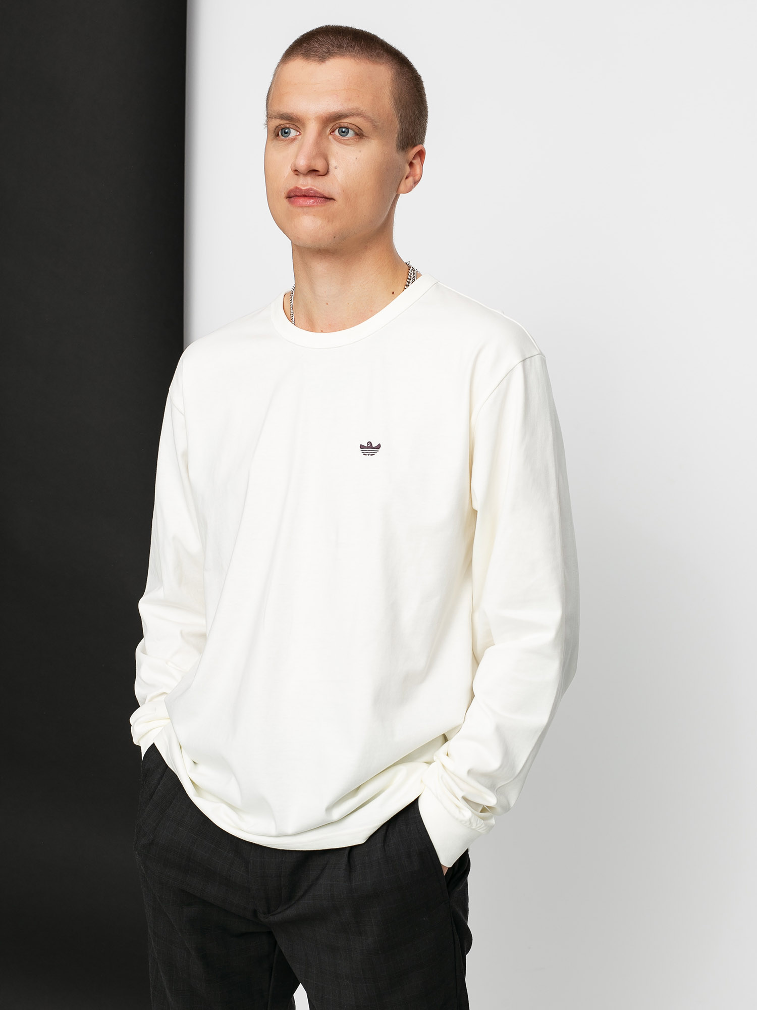 Longsleeve adidas H Shmoo (owhite/minred)