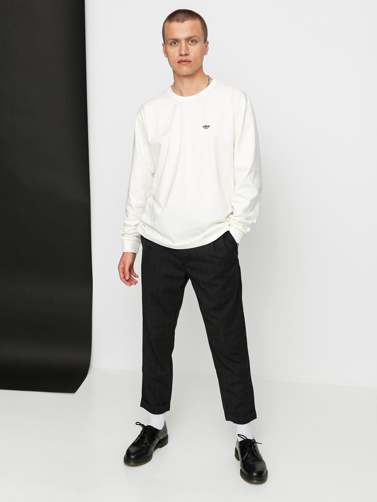 Longsleeve adidas H Shmoo (owhite/minred)