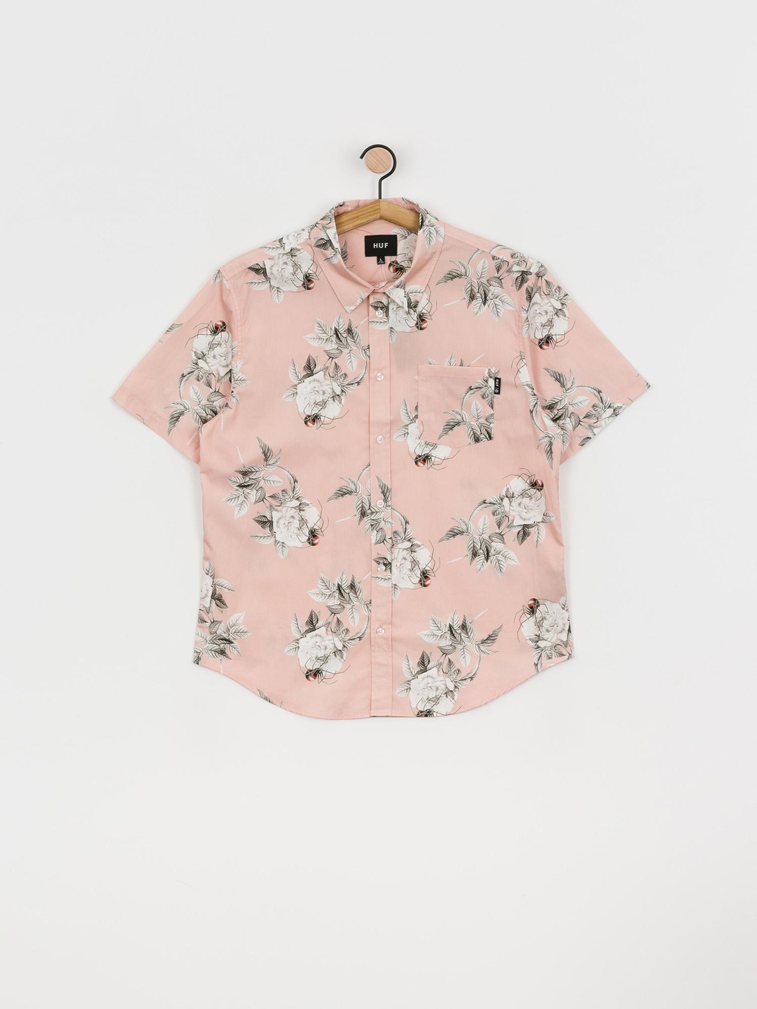 Koszula HUF Widower Woven (plastic pink)