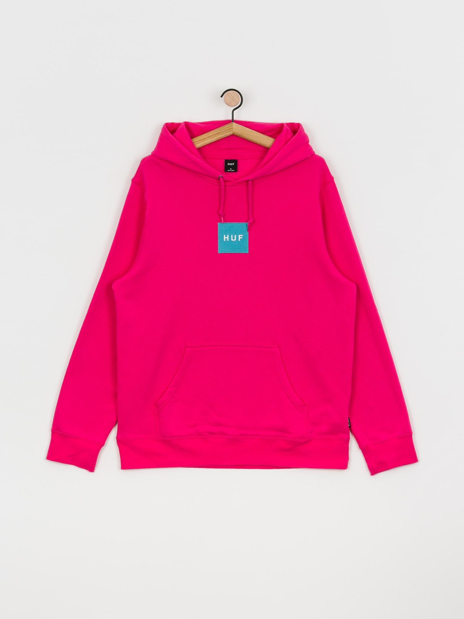 Bluza HUF Box Logo HD (magenta)