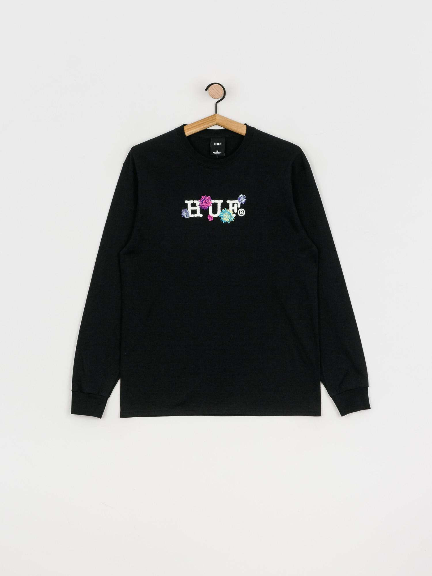 Longsleeve HUF Psycho Daisies (black)