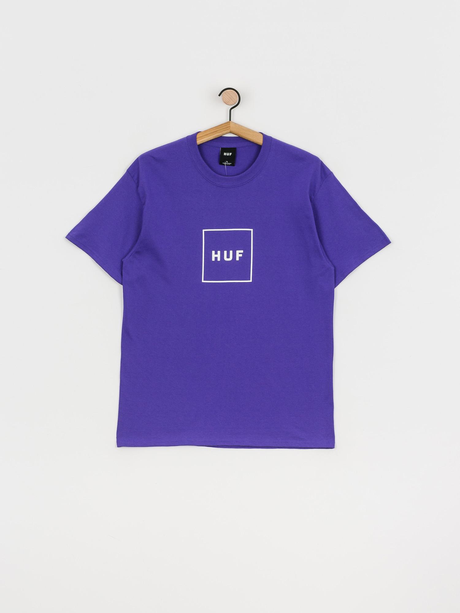 T-shirt HUF Essentials Box Logo (purple)