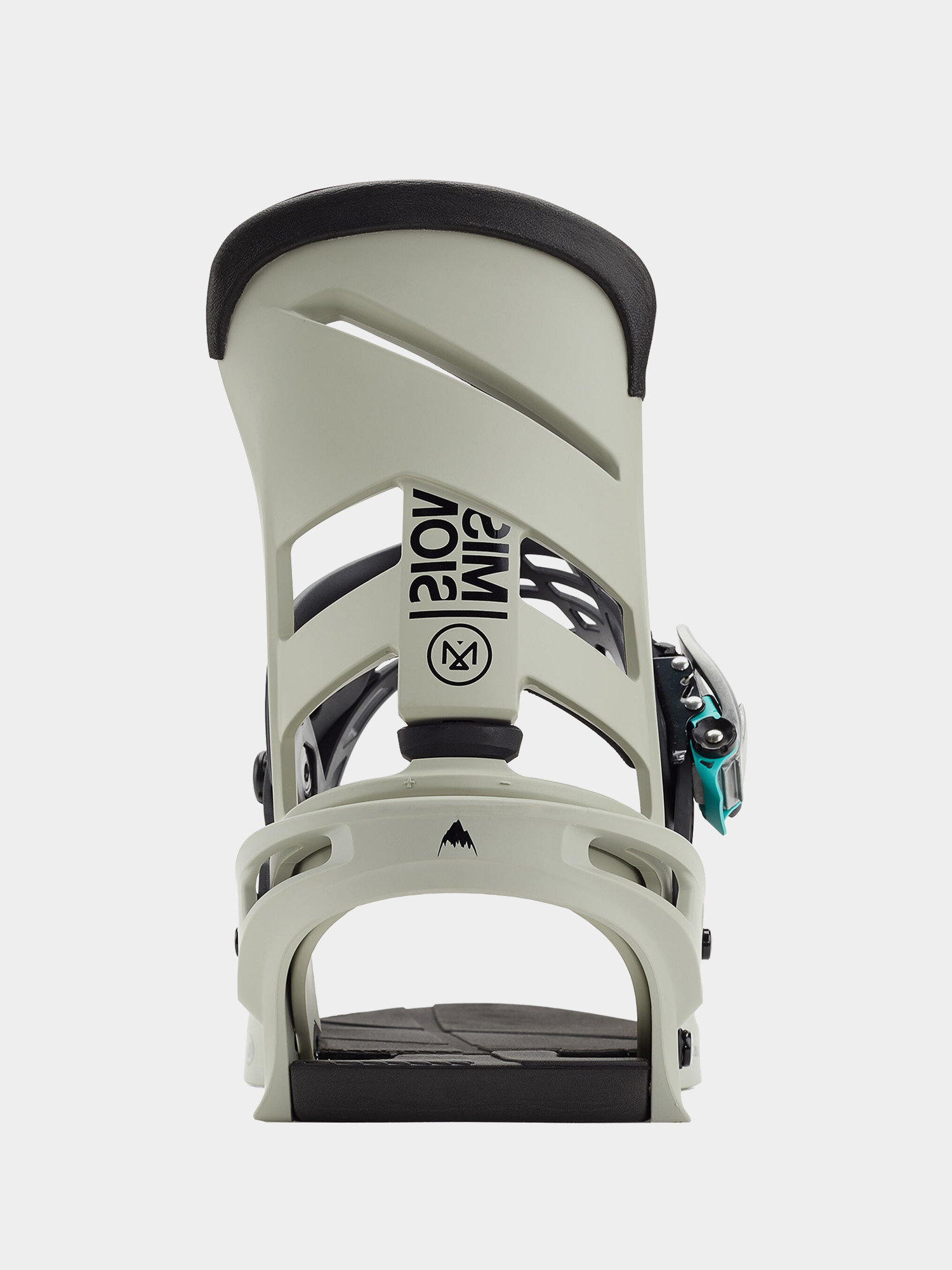 Męskie Wiązania snowboardowe Burton Mission (gray/green)