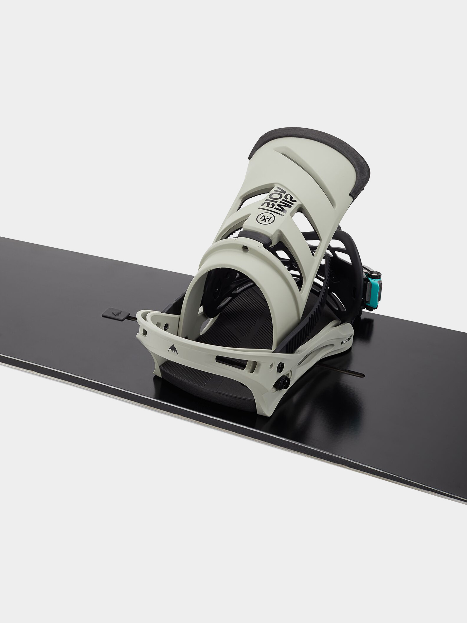 Męskie Wiązania snowboardowe Burton Mission (gray/green)