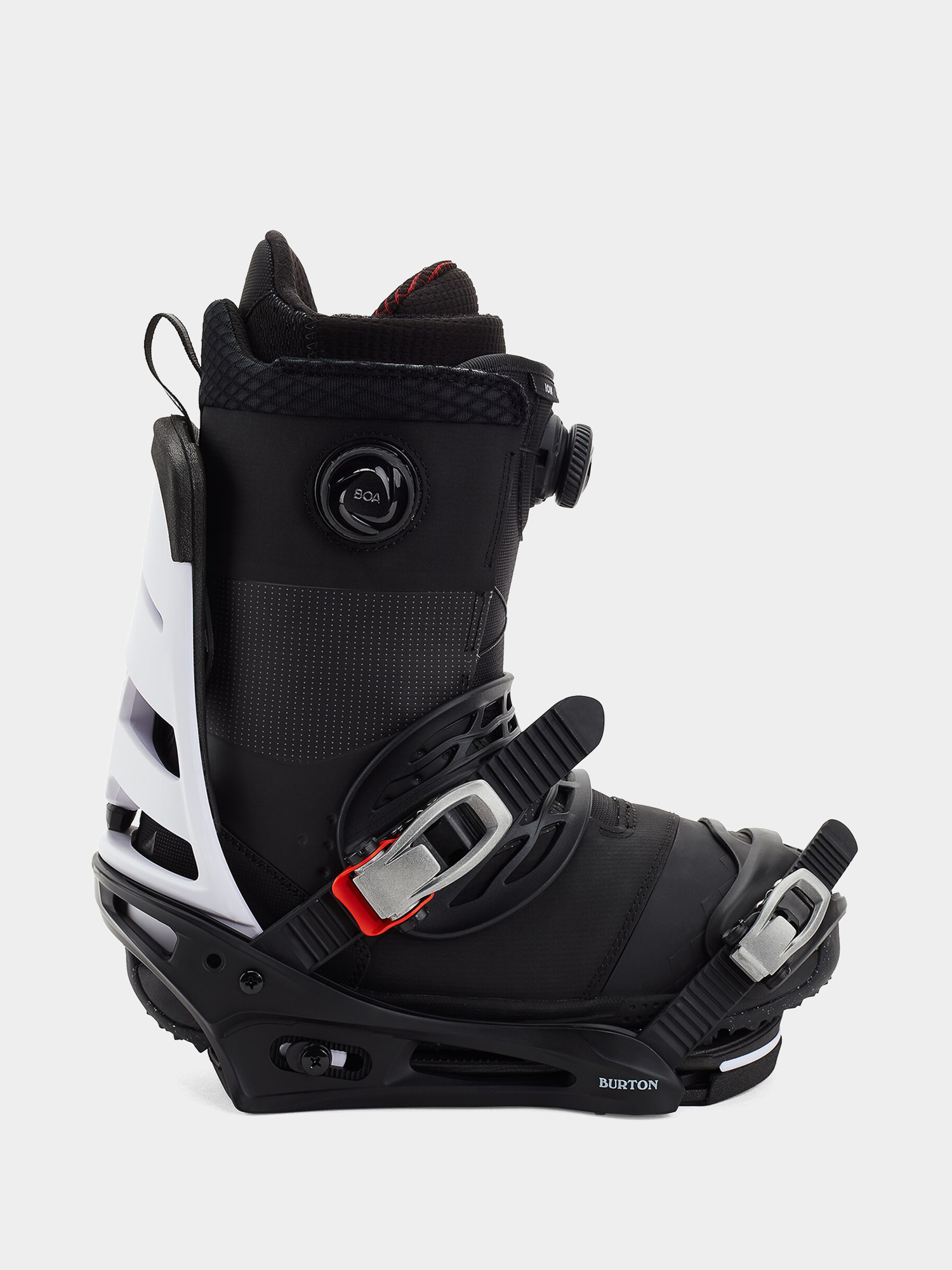 Męskie Wiązania snowboardowe Burton Mission (white/black)