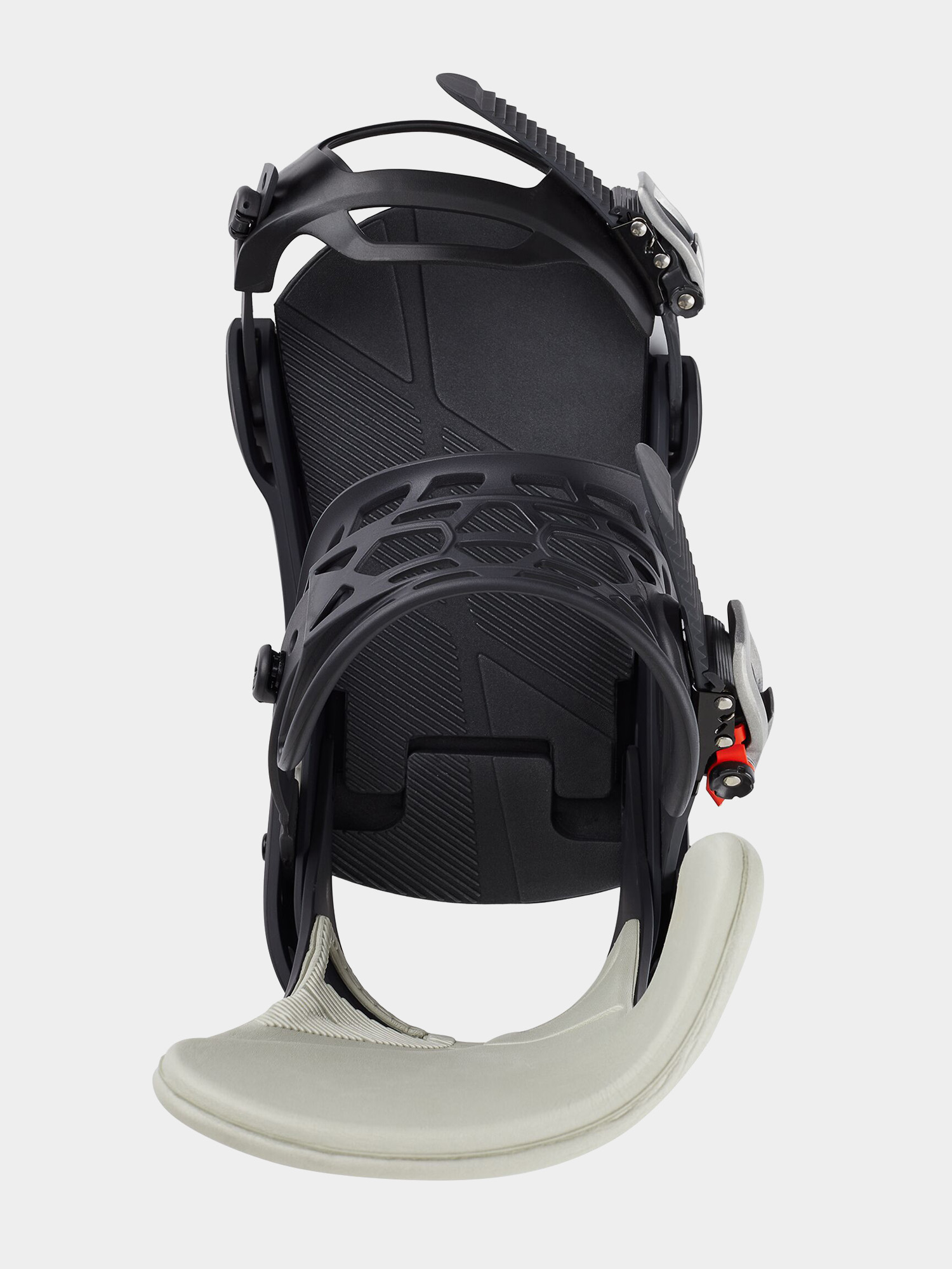 Męskie Wiązania snowboardowe Burton Mission (black/gray wing)