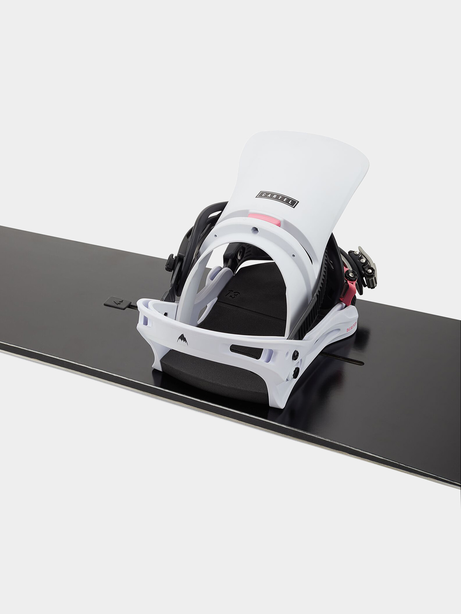 Męskie Wiązania snowboardowe Burton Cartel (miami white)