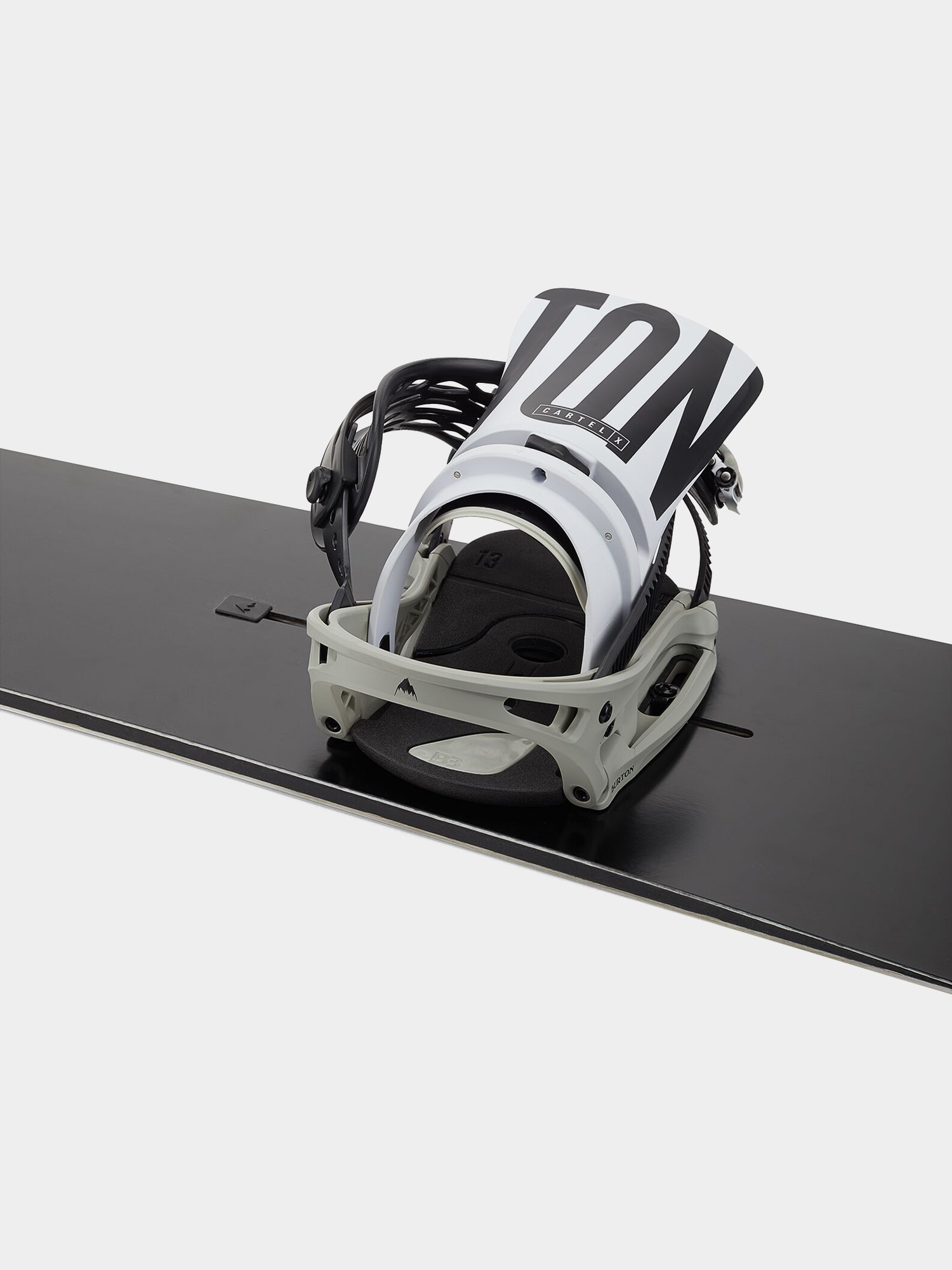 Męskie Wiązania snowboardowe Burton Cartel X Est (team gray)