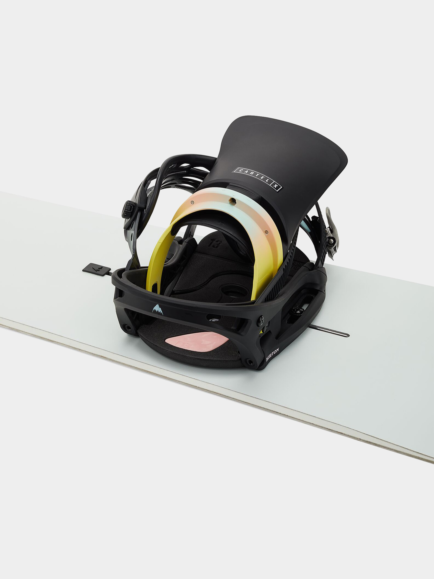 Męskie Wiązania snowboardowe Burton Cartel X Est (black/multi)