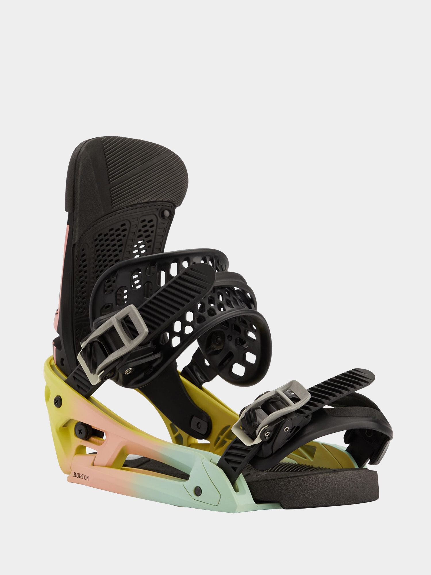 Męskie Wiązania snowboardowe Burton Malavita Est (pink/yellow/blue)