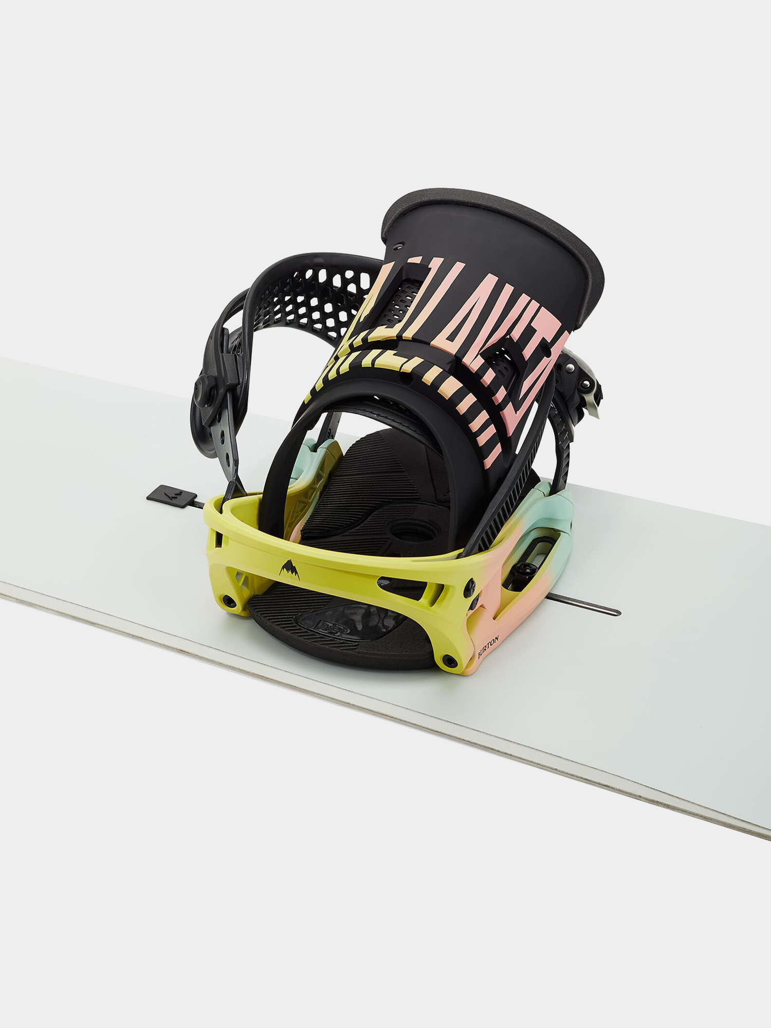 Męskie Wiązania snowboardowe Burton Malavita Est (pink/yellow/blue)