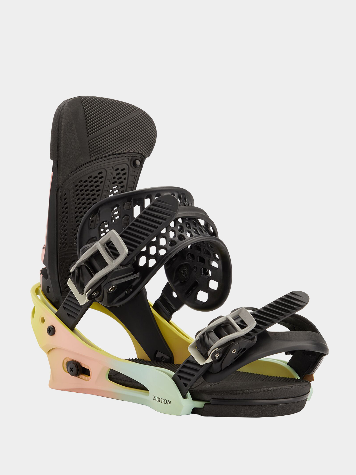 Męskie Wiązania snowboardowe Burton Malavita (pink/yellow/blue)