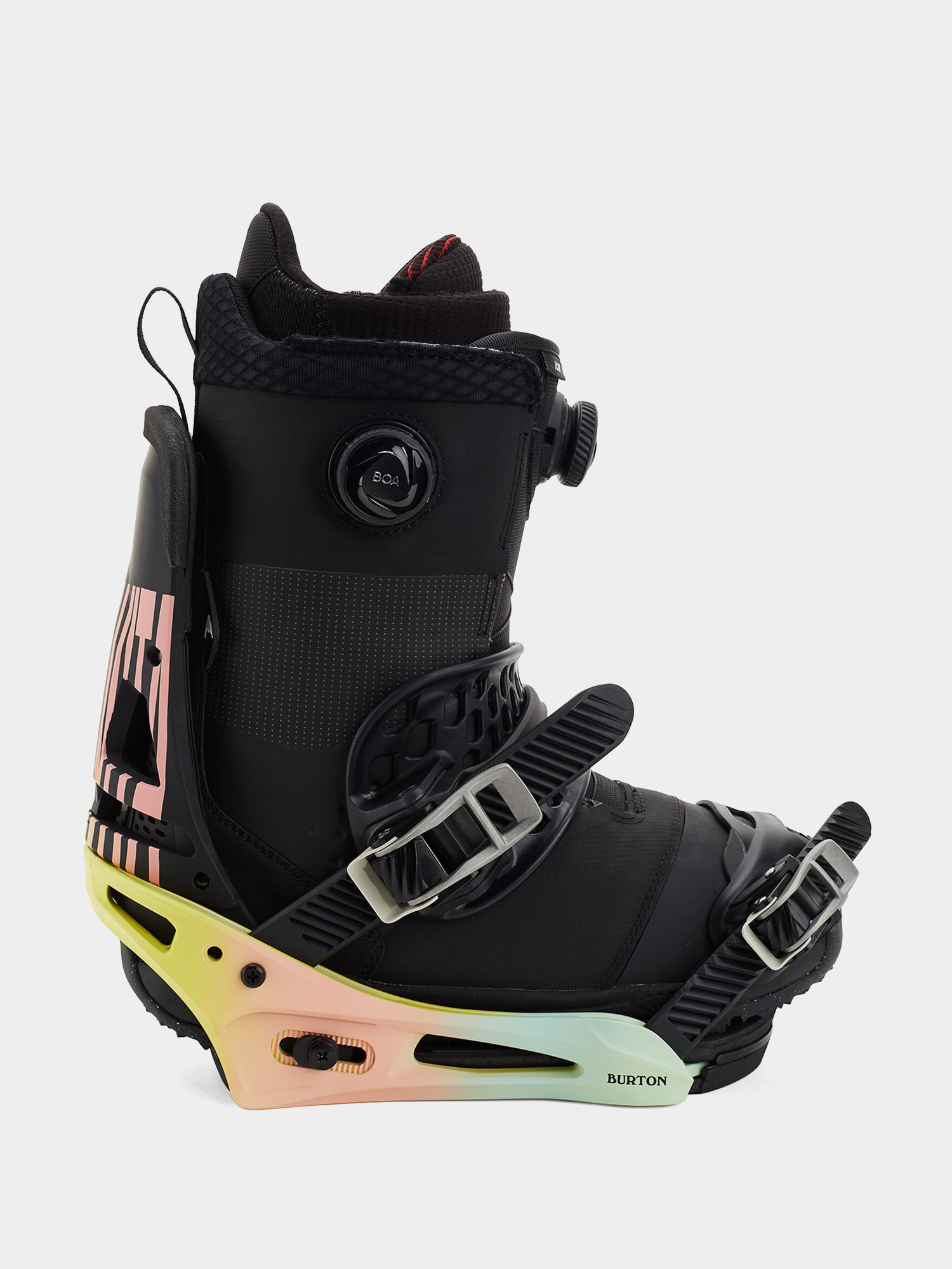 Męskie Wiązania snowboardowe Burton Malavita (pink/yellow/blue)