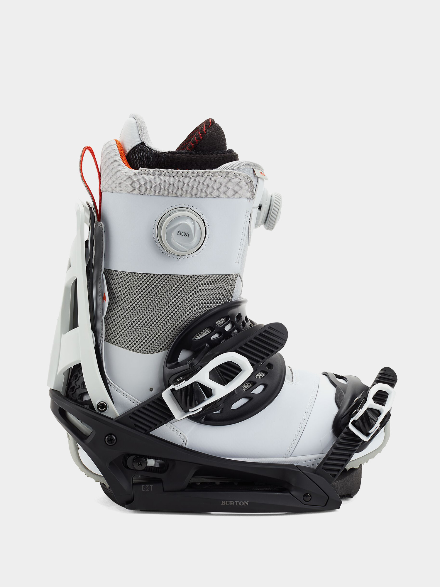 Męskie Wiązania snowboardowe Burton Genesis Est (black/chalk)