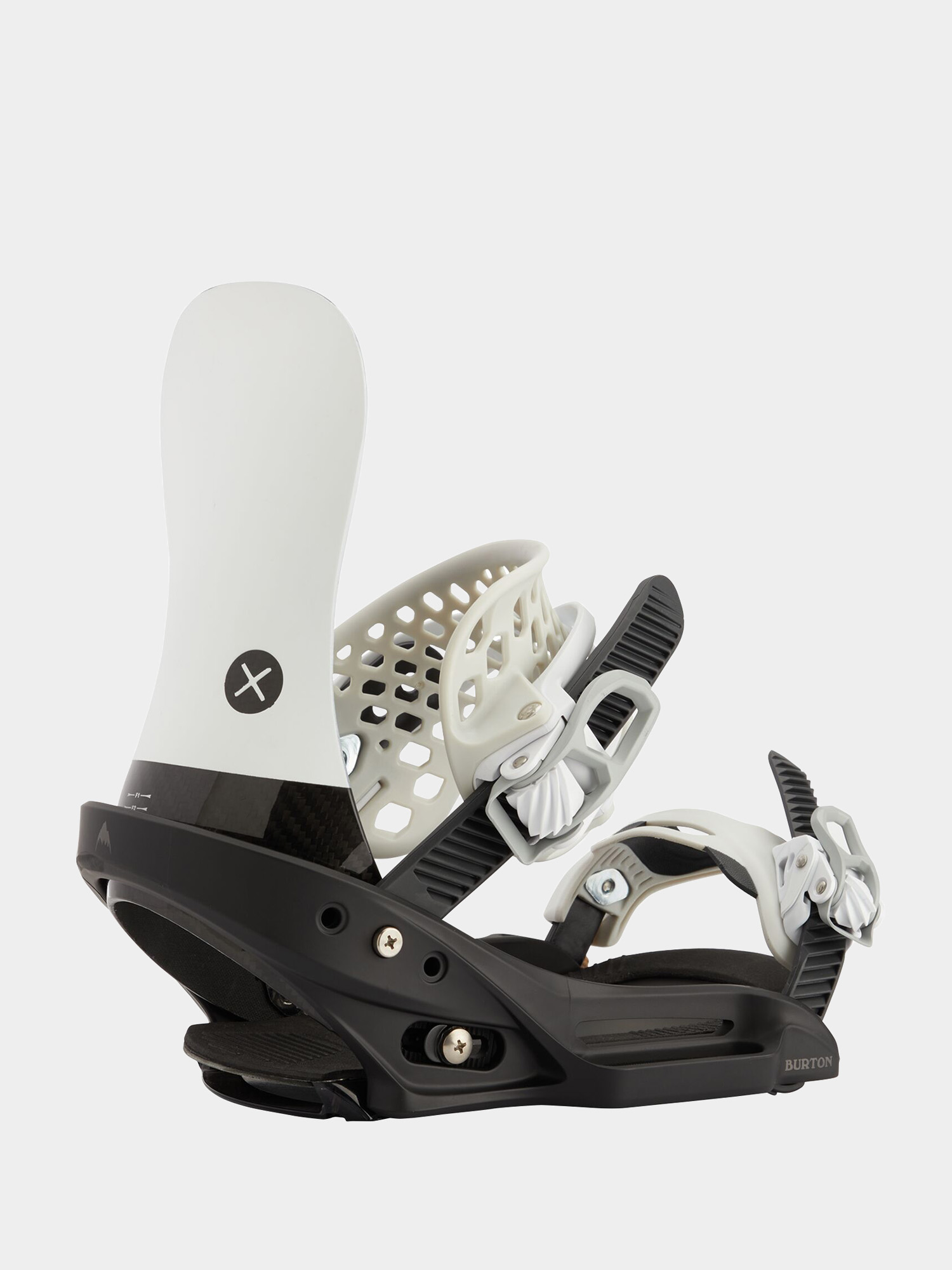 Męskie Wiązania snowboardowe Burton X Est (white/black)