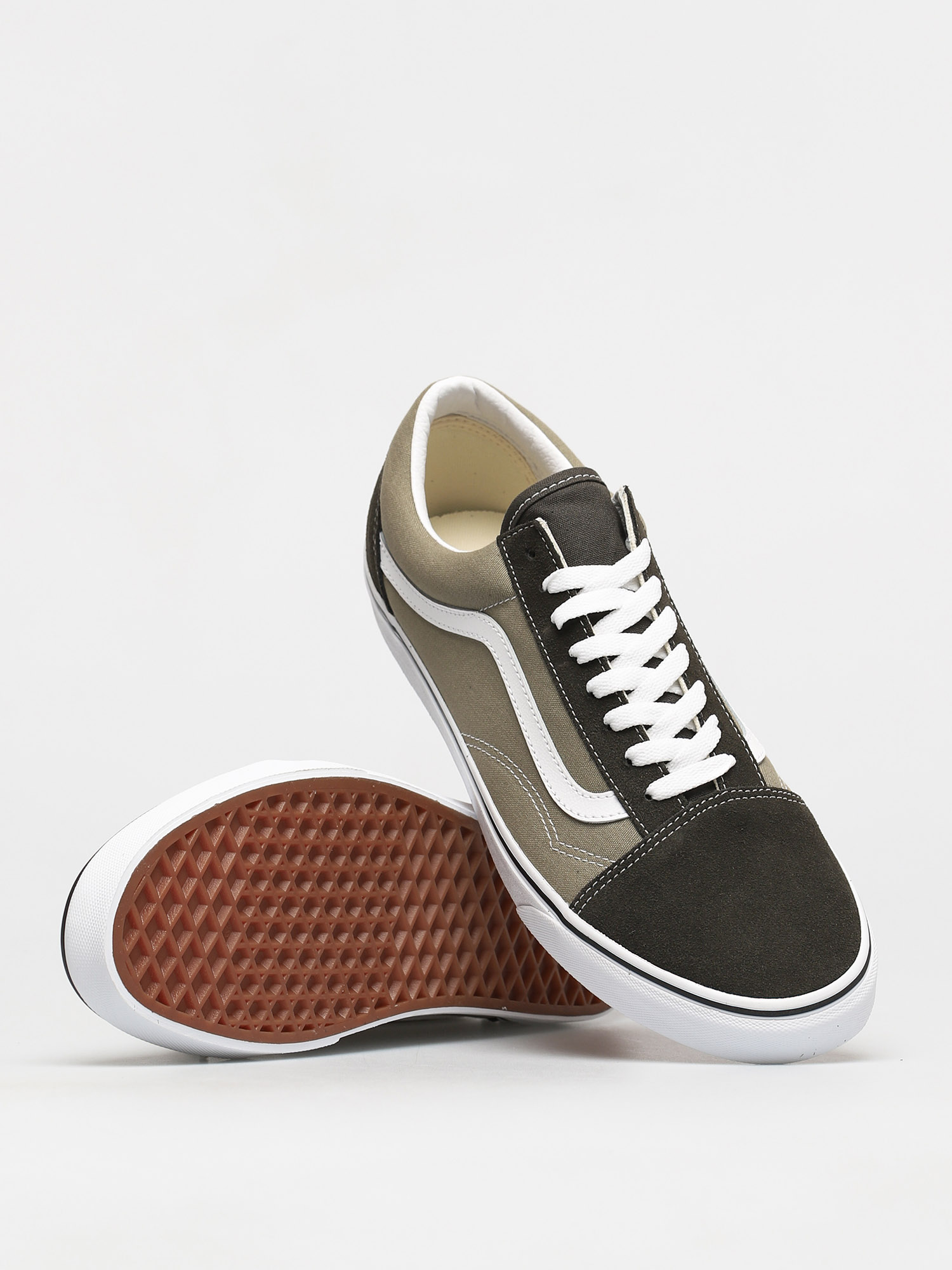 Buty Vans Old Skool (2 tone/senecarockblkoliv)
