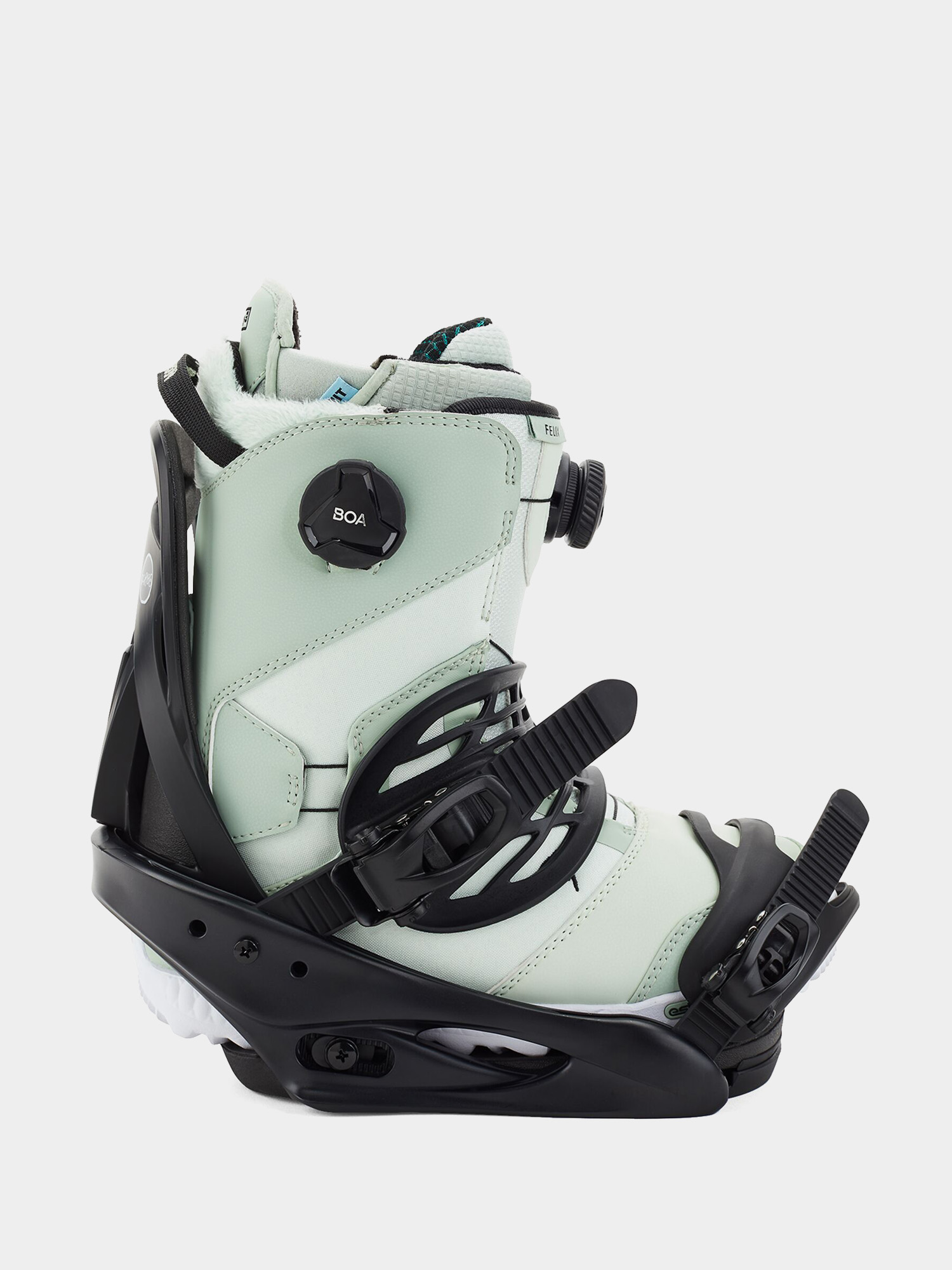 Damskie Wiązania snowboardowe Burton Scribe (black)