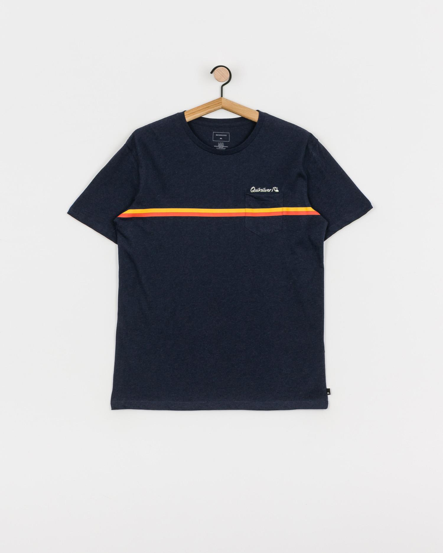 T-shirt Quiksilver High Piped (navy blazer heather)