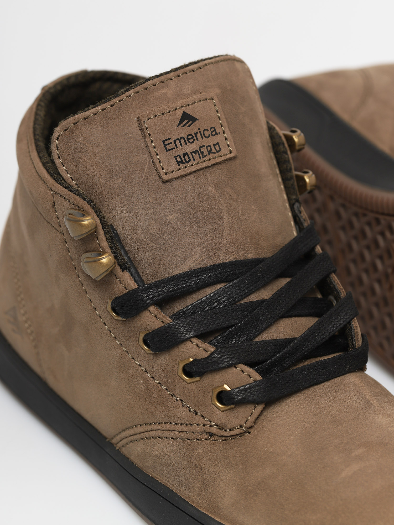 Buty Emerica Romero Laced High (brown/gold/black)