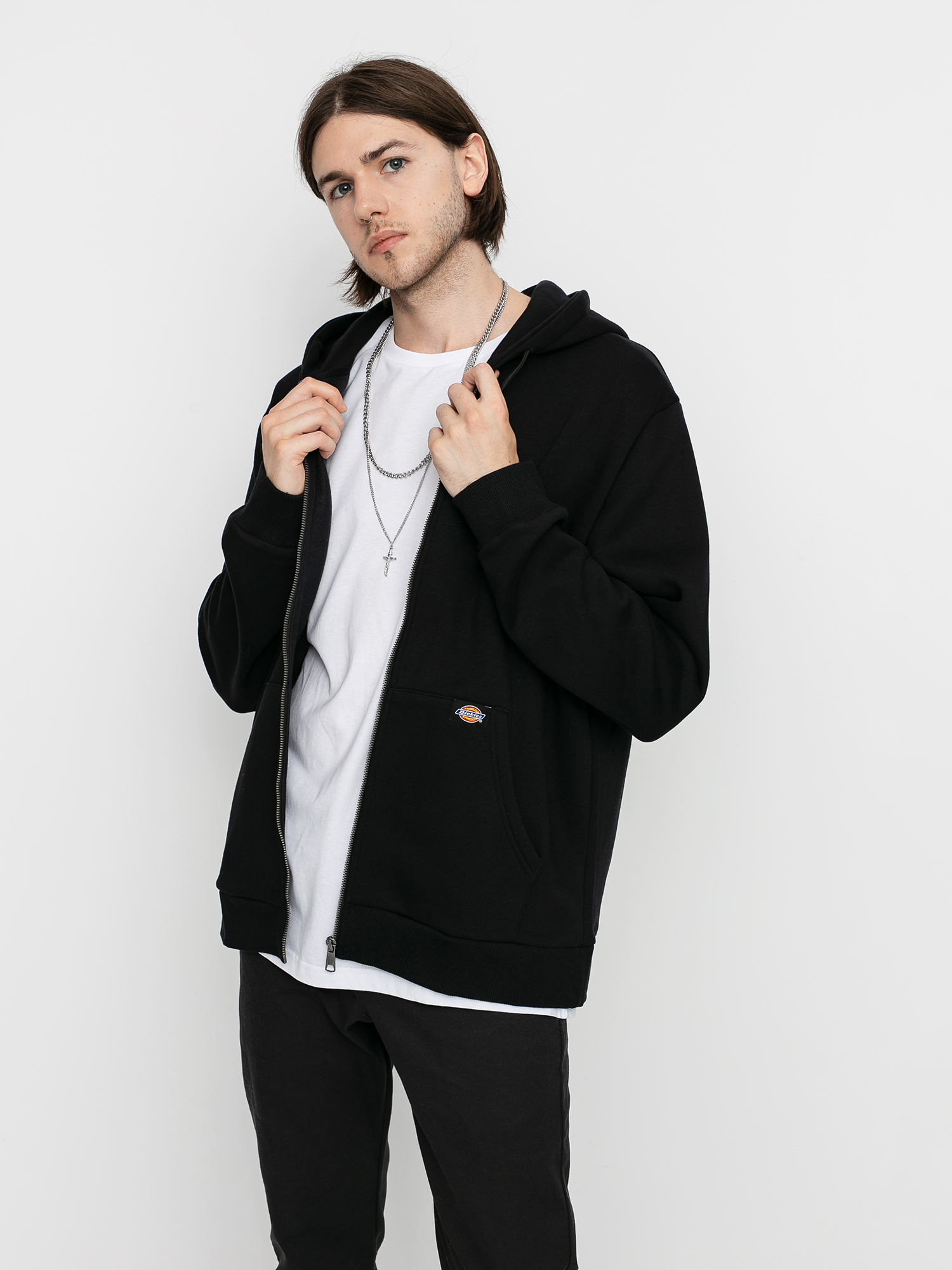 Bluza z kapturem Dickies New Kingsley ZHD (black)