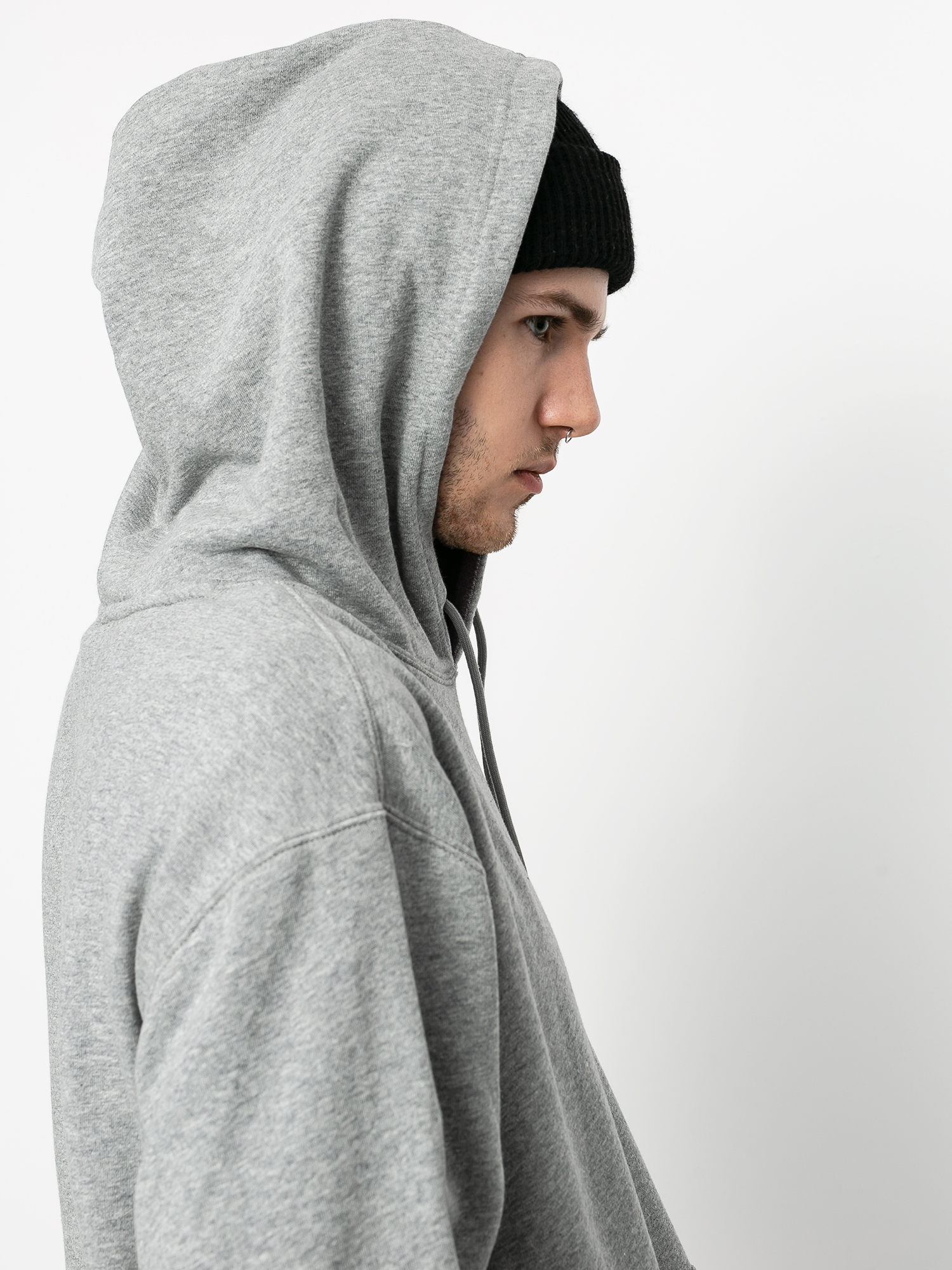Bluza z kapturem Nike SB Sb HD (dk grey heather/white)