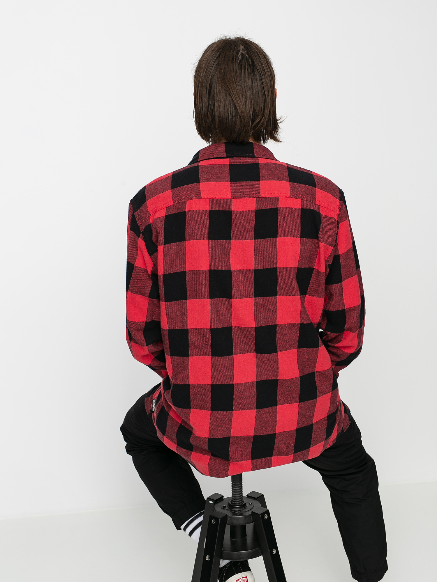 Koszula Quiksilver Motherfly Flannel (americas red motherfly)