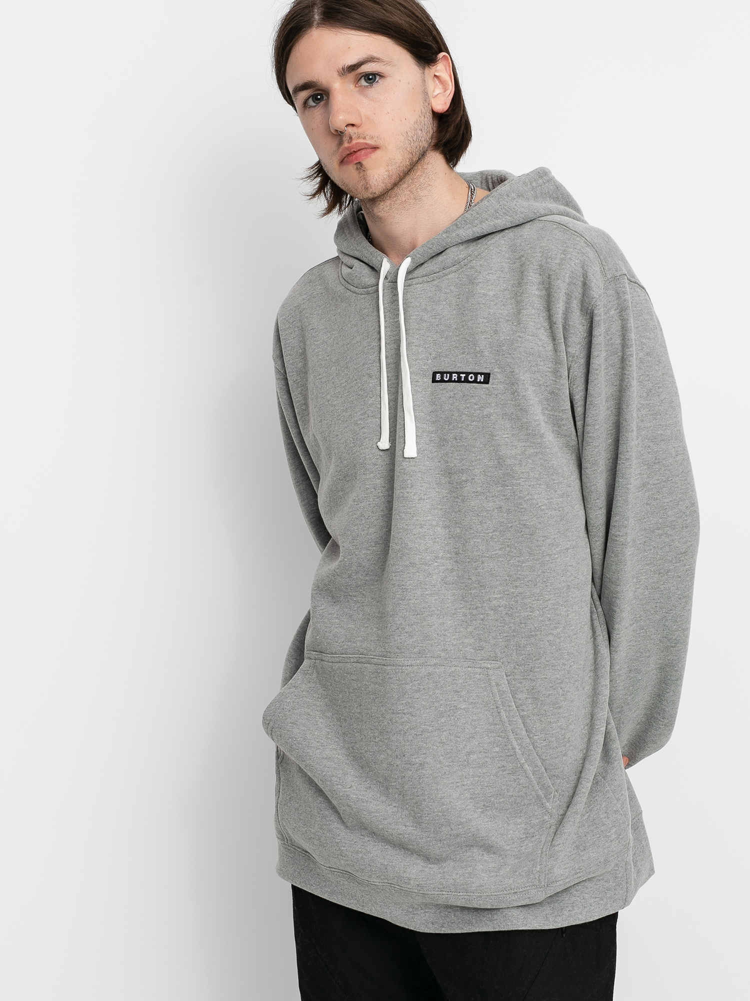 Bluza z kapturem Burton Lowball HD (gray heather)