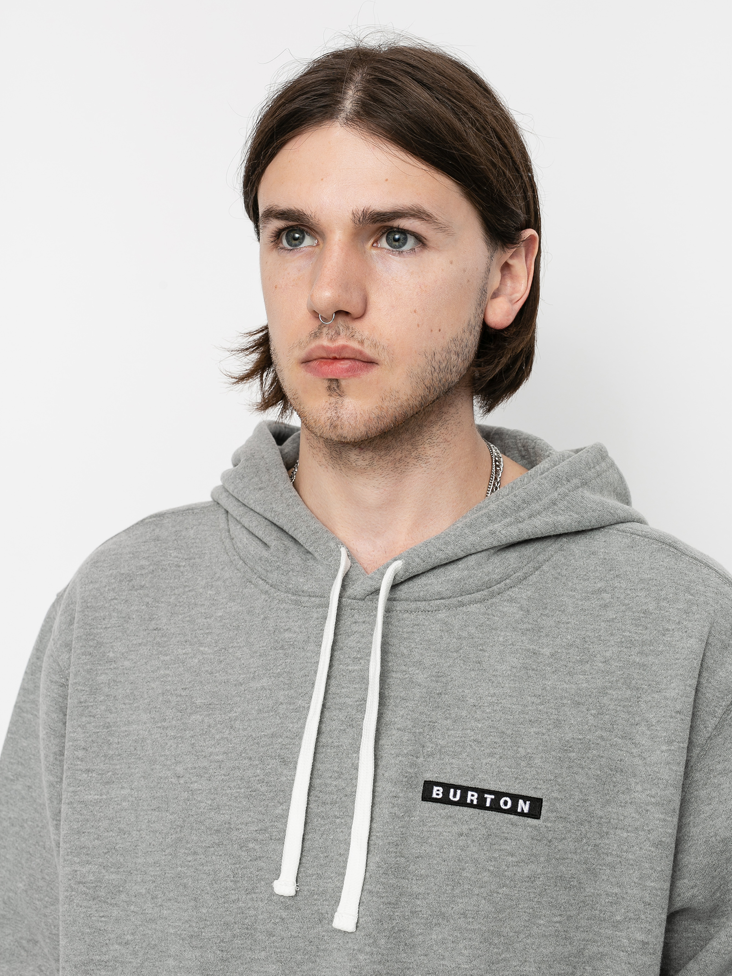 Bluza z kapturem Burton Lowball HD (gray heather)