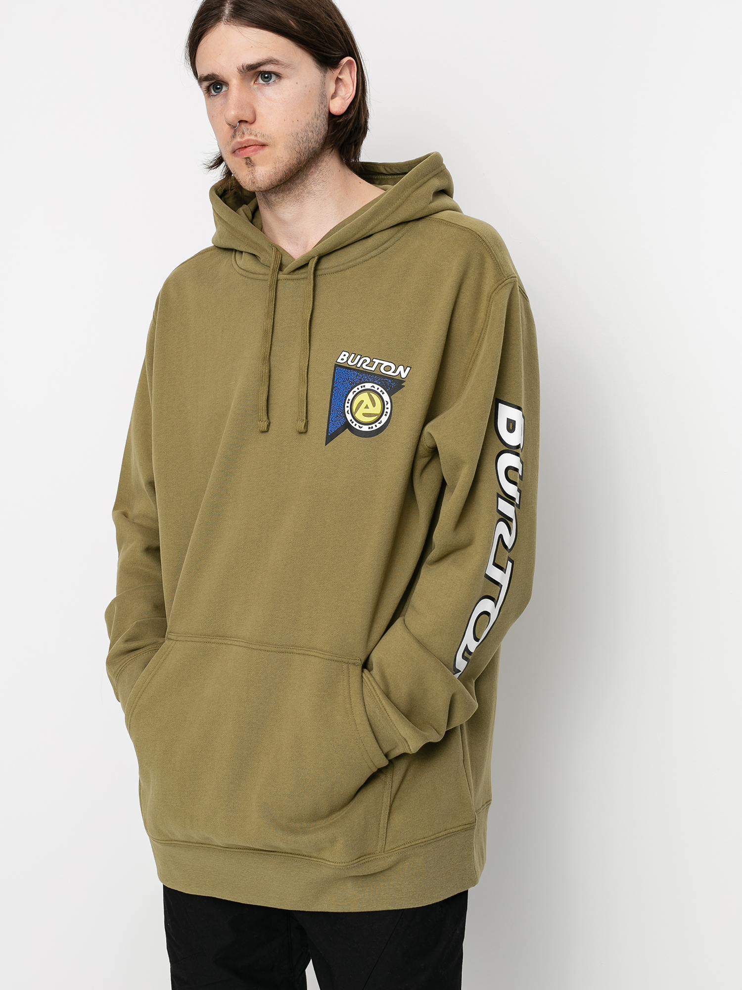 Bluza z kapturem Burton Sequoia HD (martini olive)