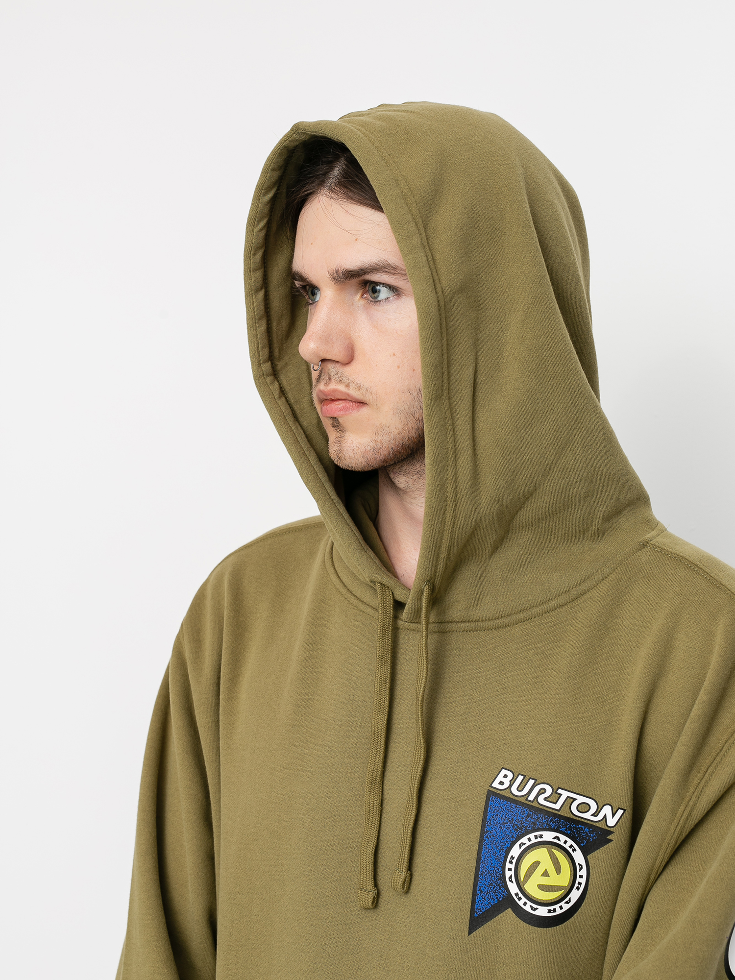 Bluza z kapturem Burton Sequoia HD (martini olive)