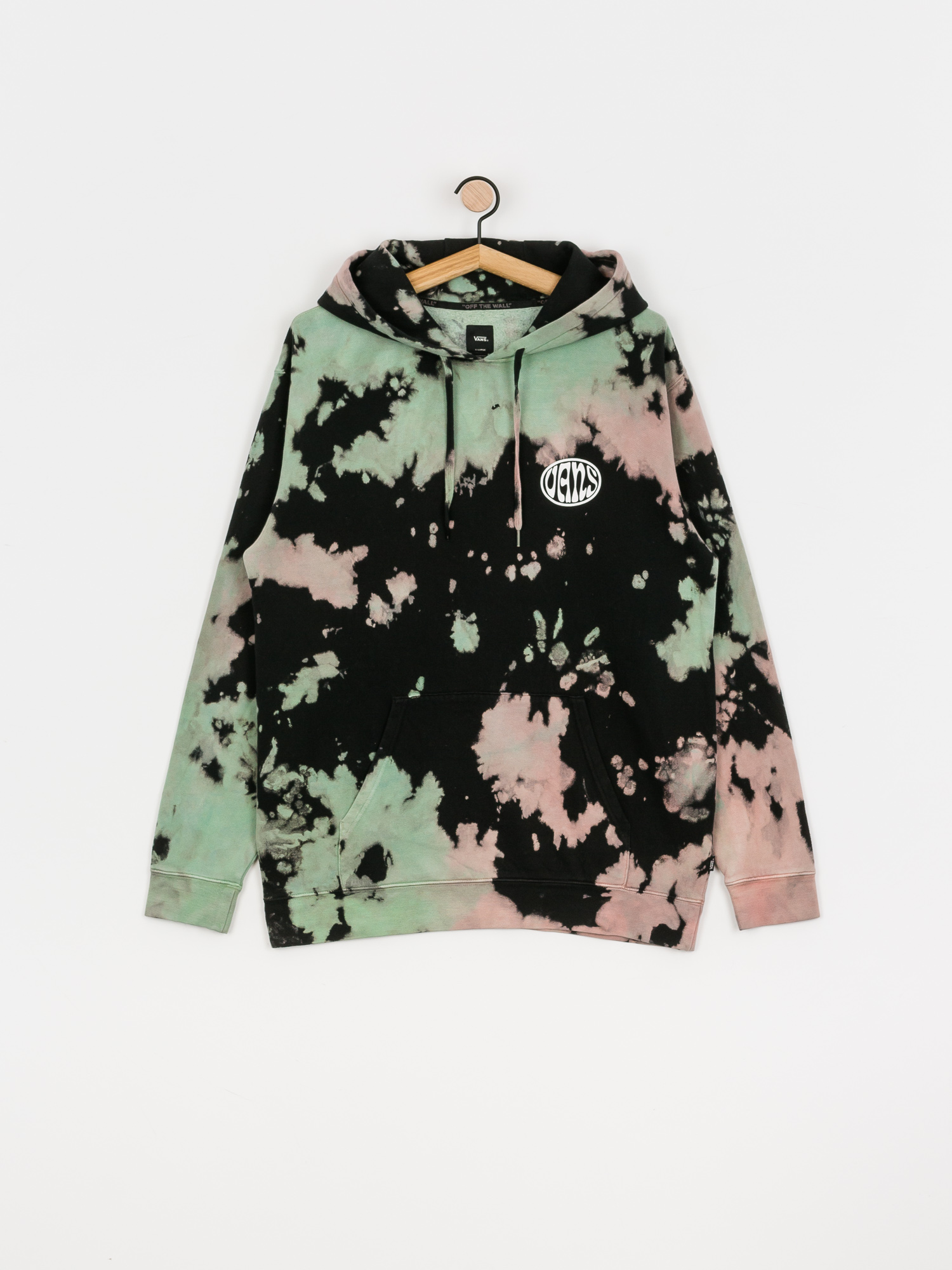 Bluza z kapturem Vans Hell Yeah HD (black tie dye)