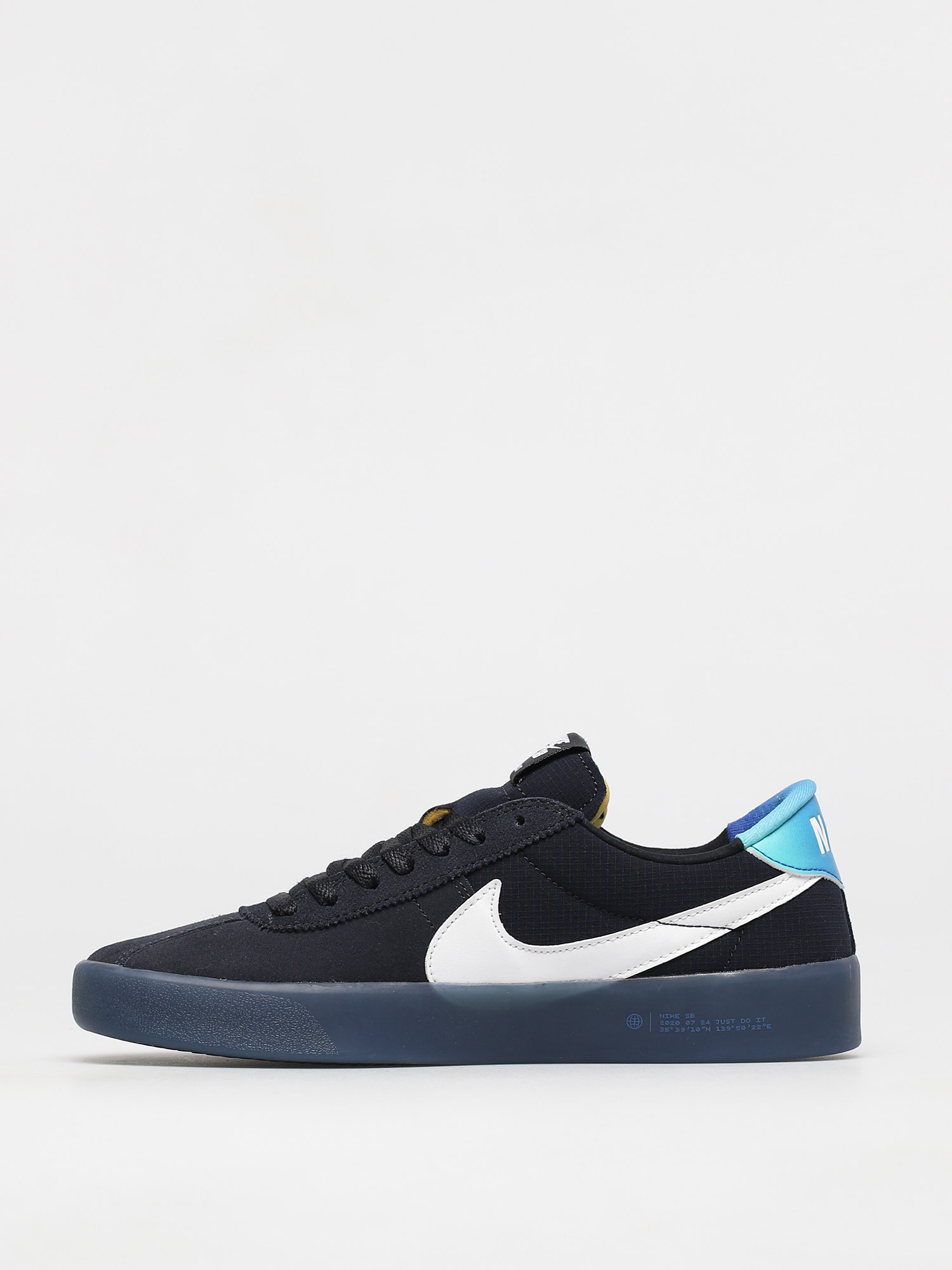 Buty Nike SB Bruin React T (dark obsidian/white hyper jade)
