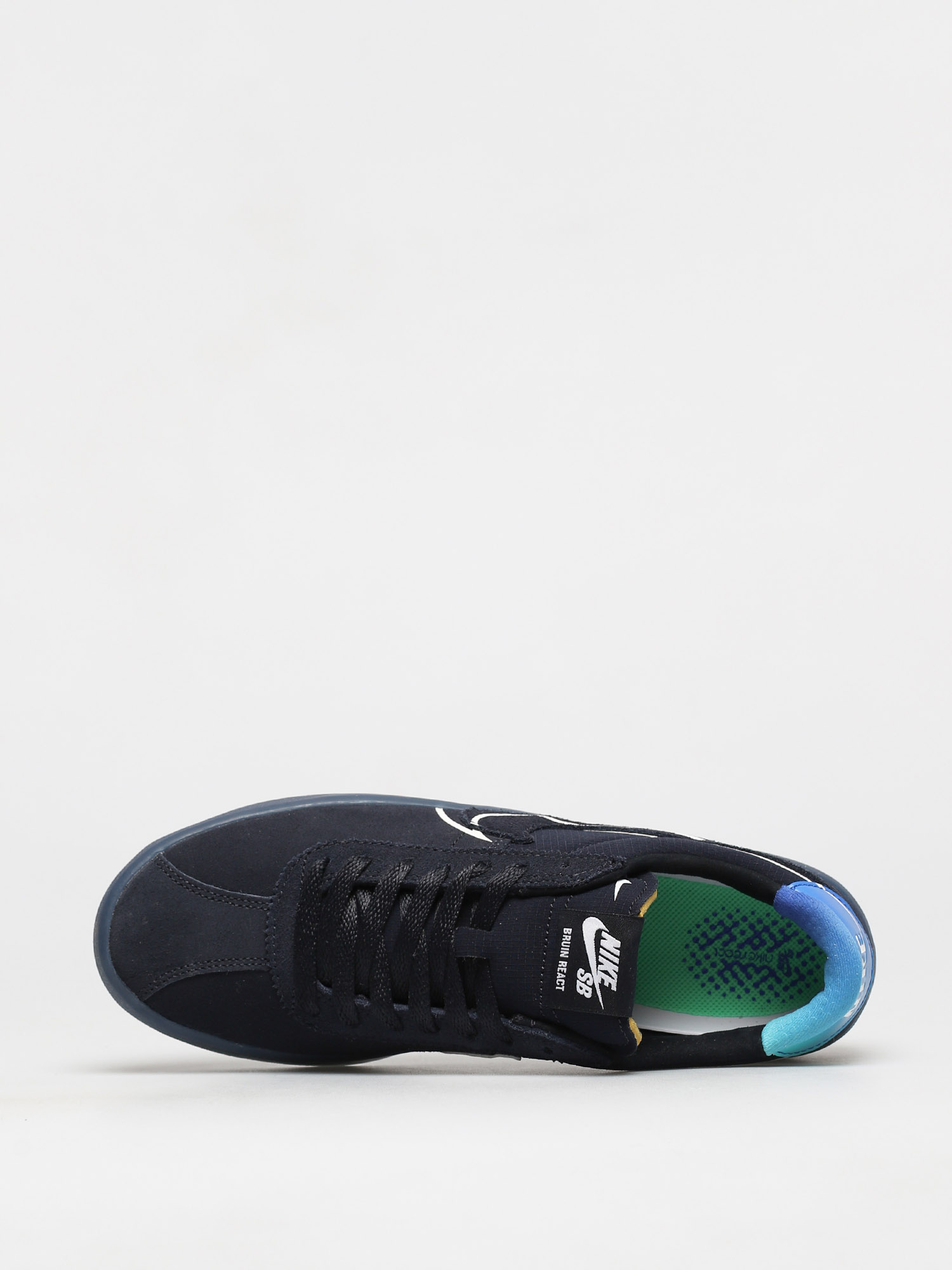 Buty Nike SB Bruin React T (dark obsidian/white hyper jade)