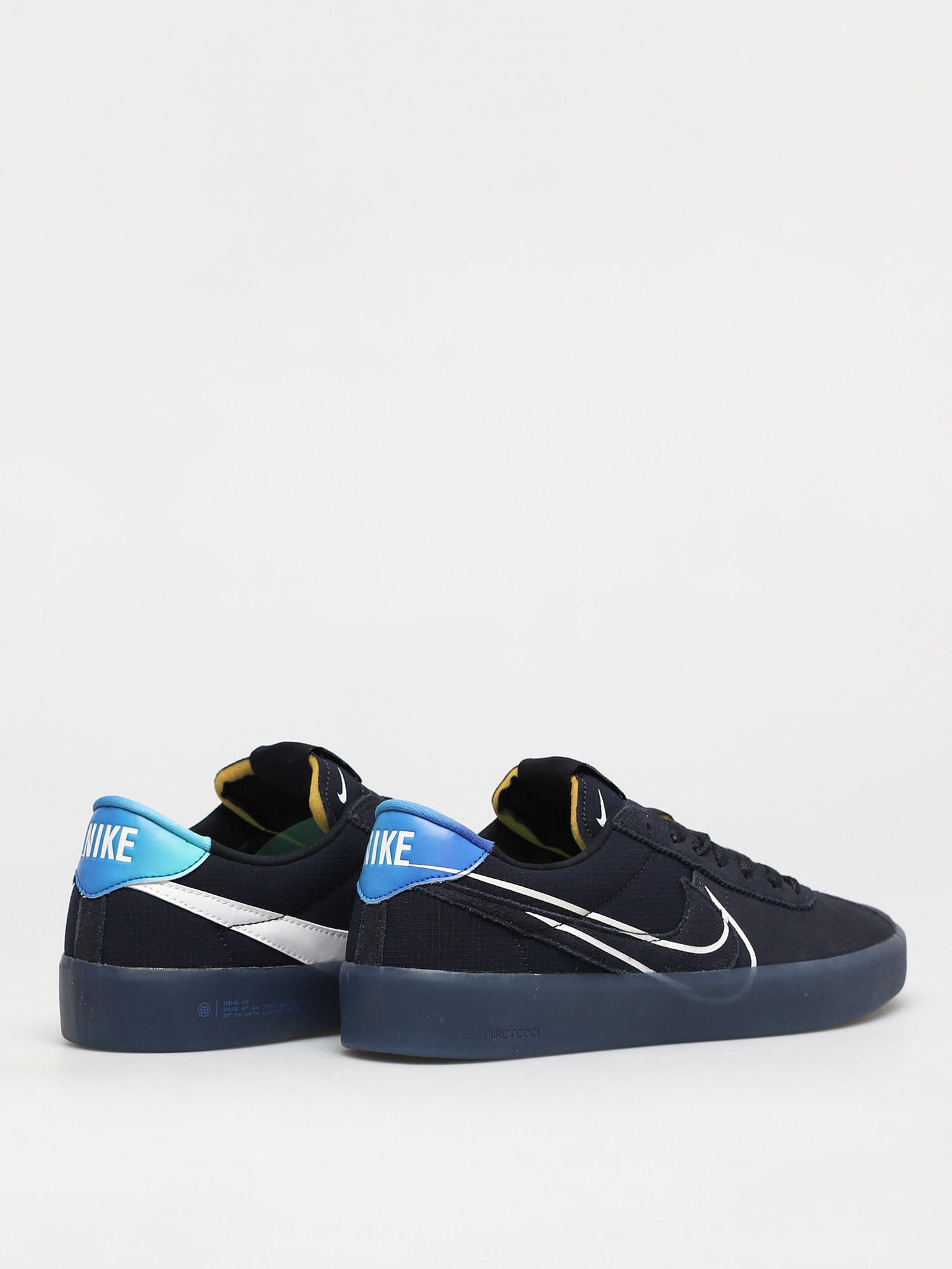 Buty Nike SB Bruin React T (dark obsidian/white hyper jade)
