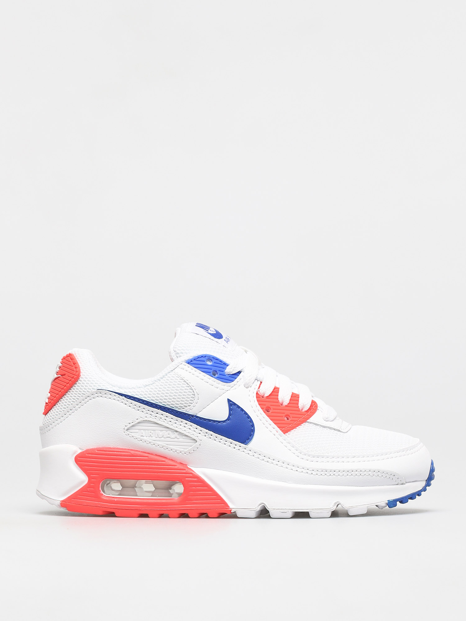 Buty Nike Air Max 90 Wmn (white/racer blue flash crimson)