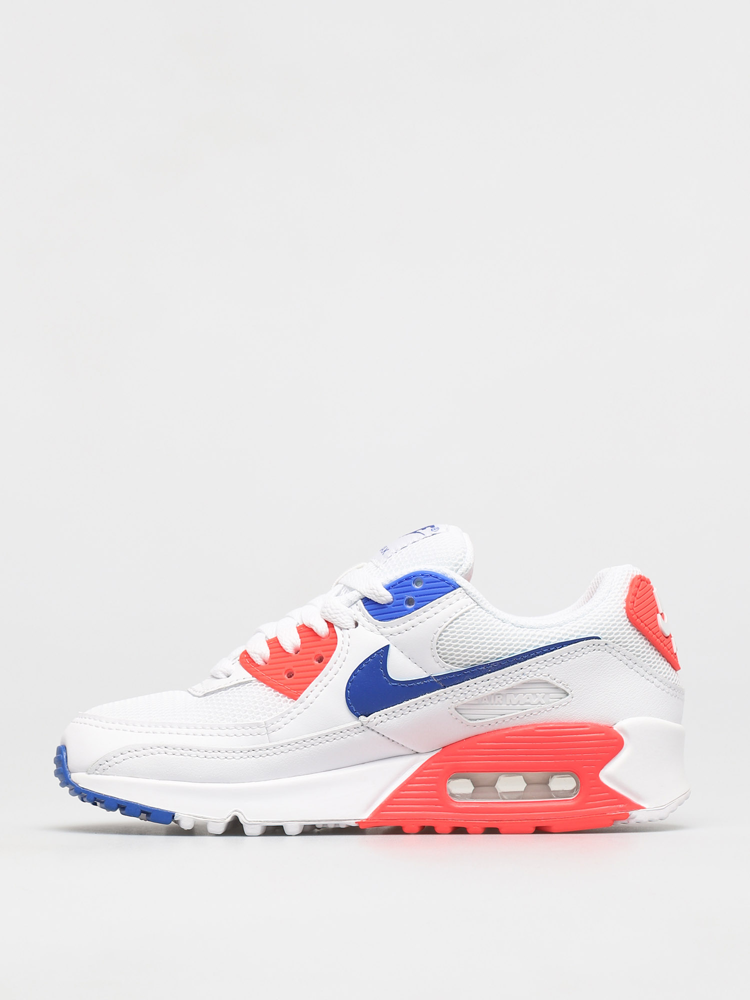 Buty Nike Air Max 90 Wmn (white/racer blue flash crimson)