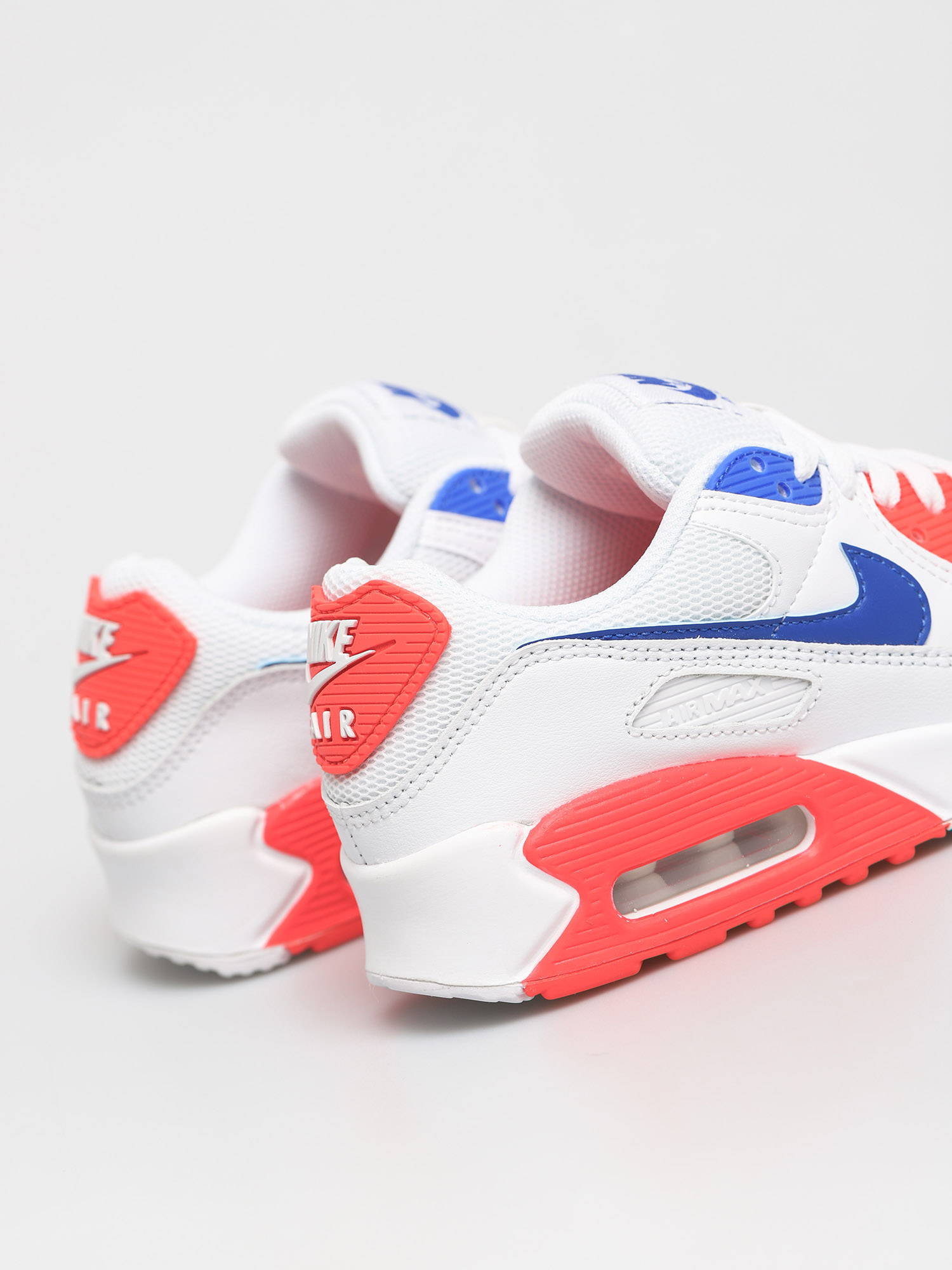 Buty Nike Air Max 90 Wmn (white/racer blue flash crimson)