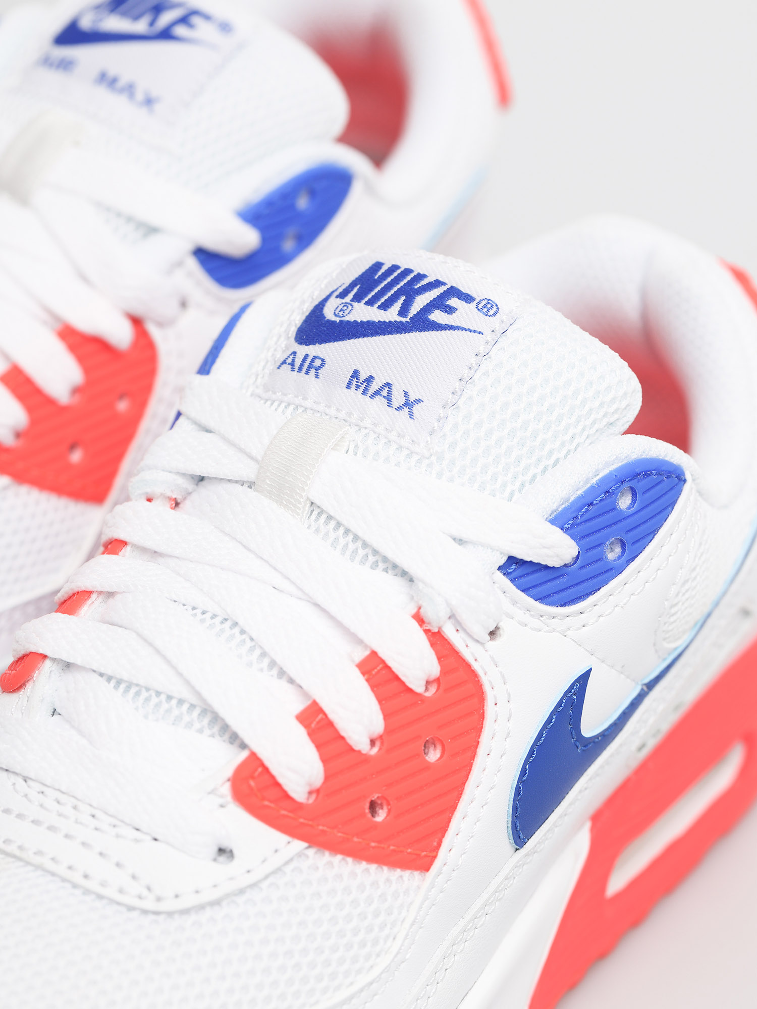 Buty Nike Air Max 90 Wmn (white/racer blue flash crimson)