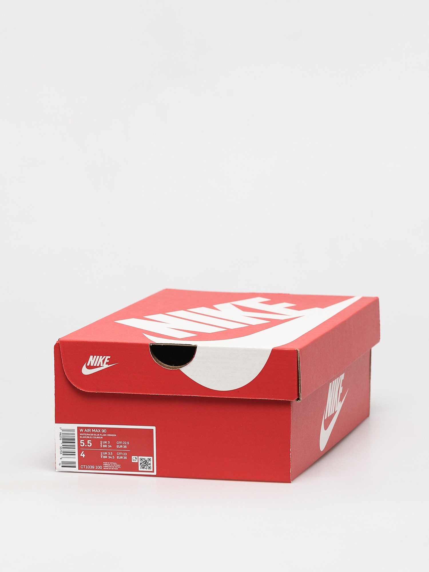 Buty Nike Air Max 90 Wmn (white/racer blue flash crimson)