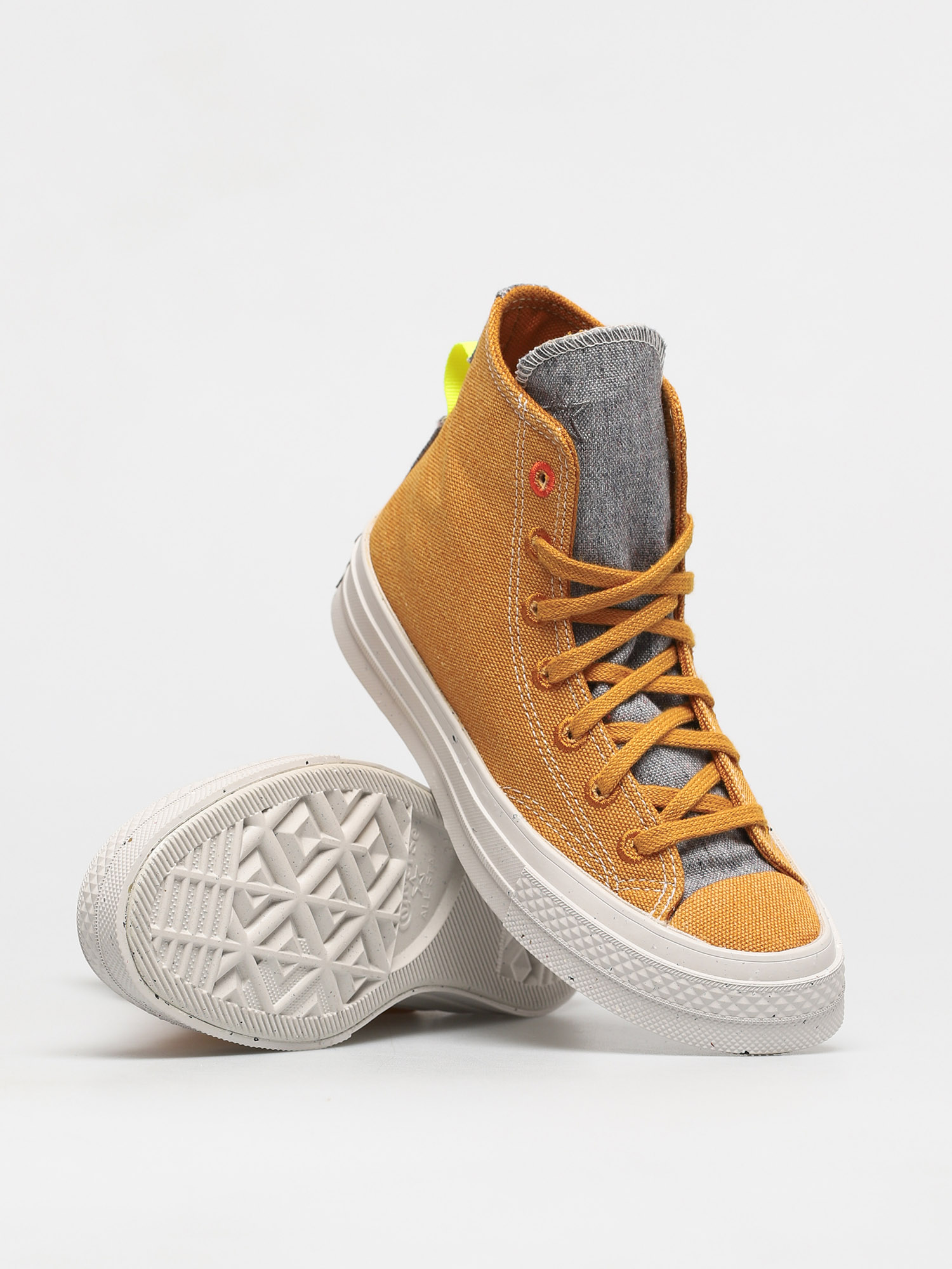 Trampki Converse Chuck 70 Renew Hi (saffron yellow/lemon)