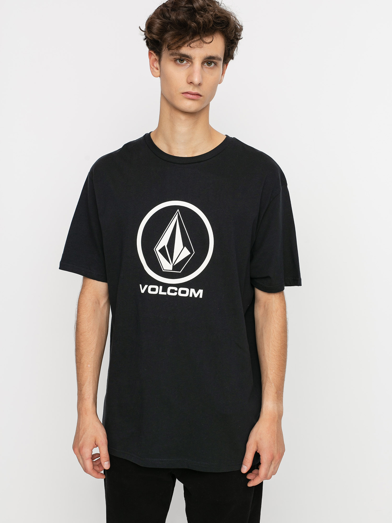 T-shirt Volcom Crisp Stone Bsc (black)