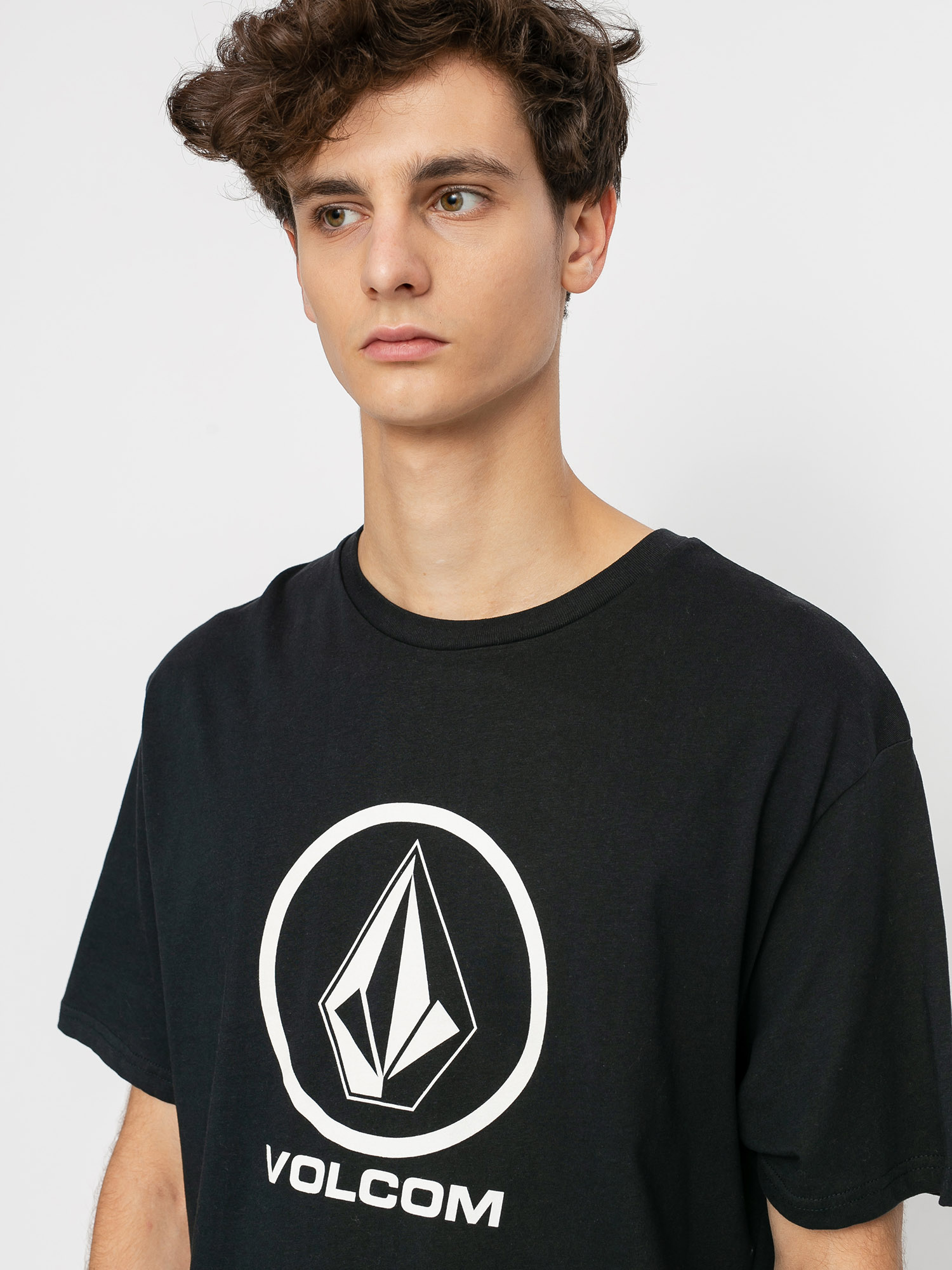 T-shirt Volcom Crisp Stone Bsc (black)